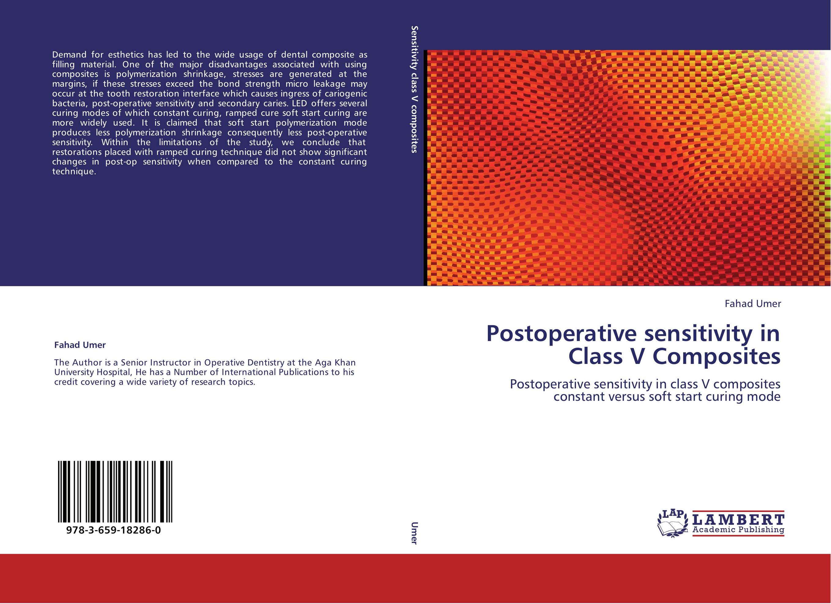 Postoperative sensitivity in Class V Composites. Postoperative sensitivity in class V composites constant versus soft start curing mode.