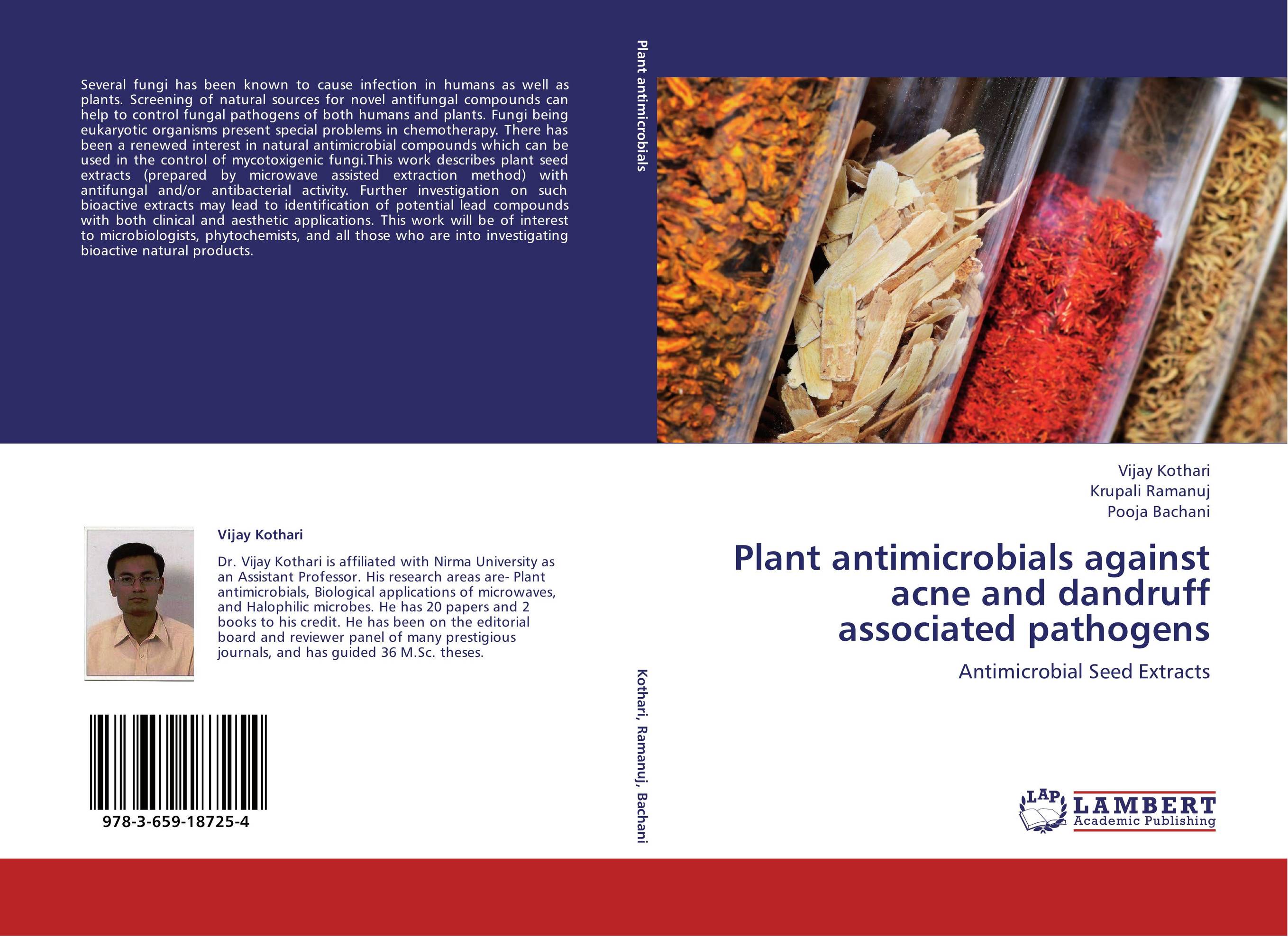Plant antimicrobials against acne and dandruff associated pathogens. Antimicrobial Seed Extracts.