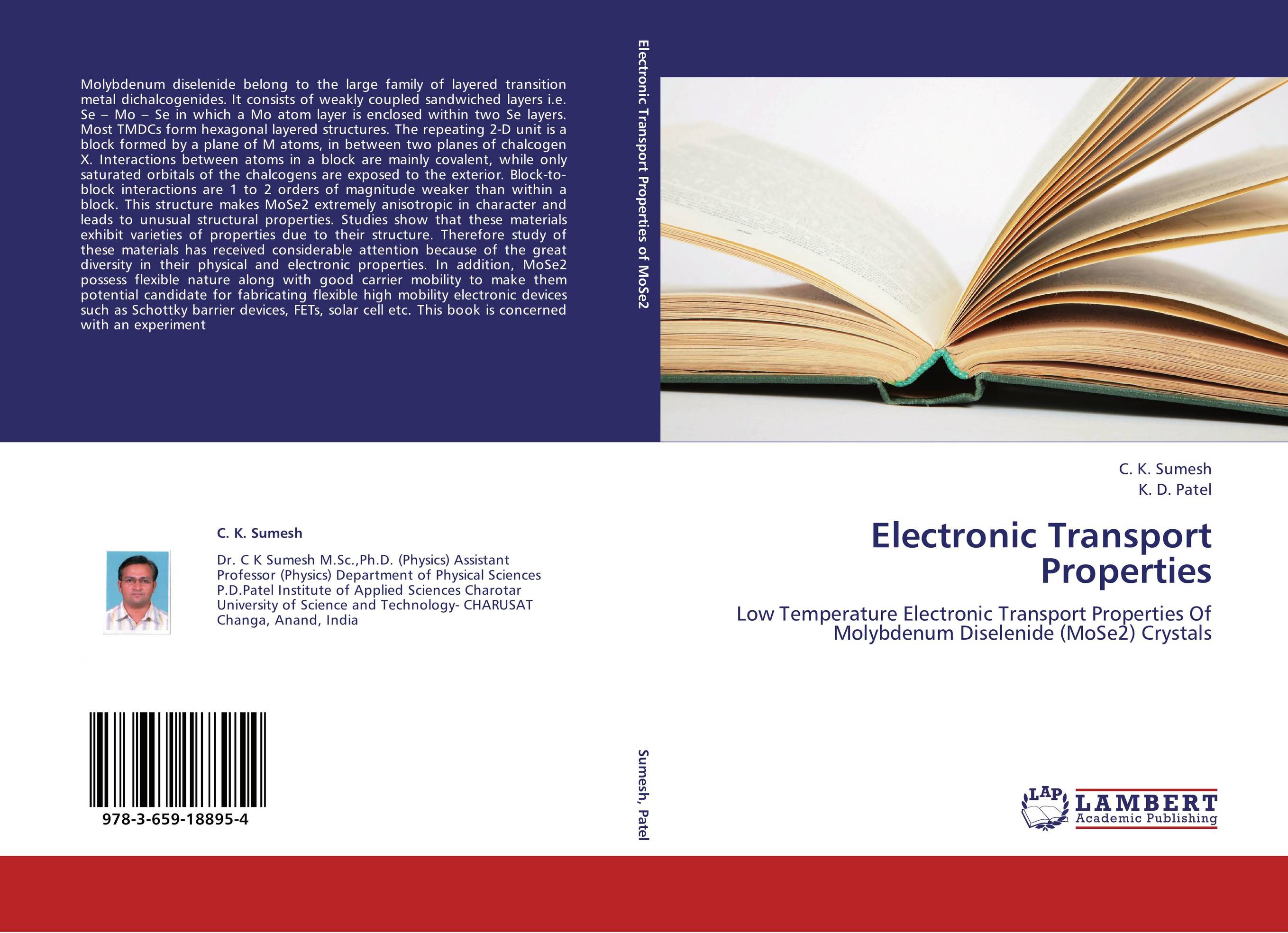 Electronic Transport Properties. Low Temperature Electronic Transport Properties Of Molybdenum Diselenide (MoSe2) Crystals.