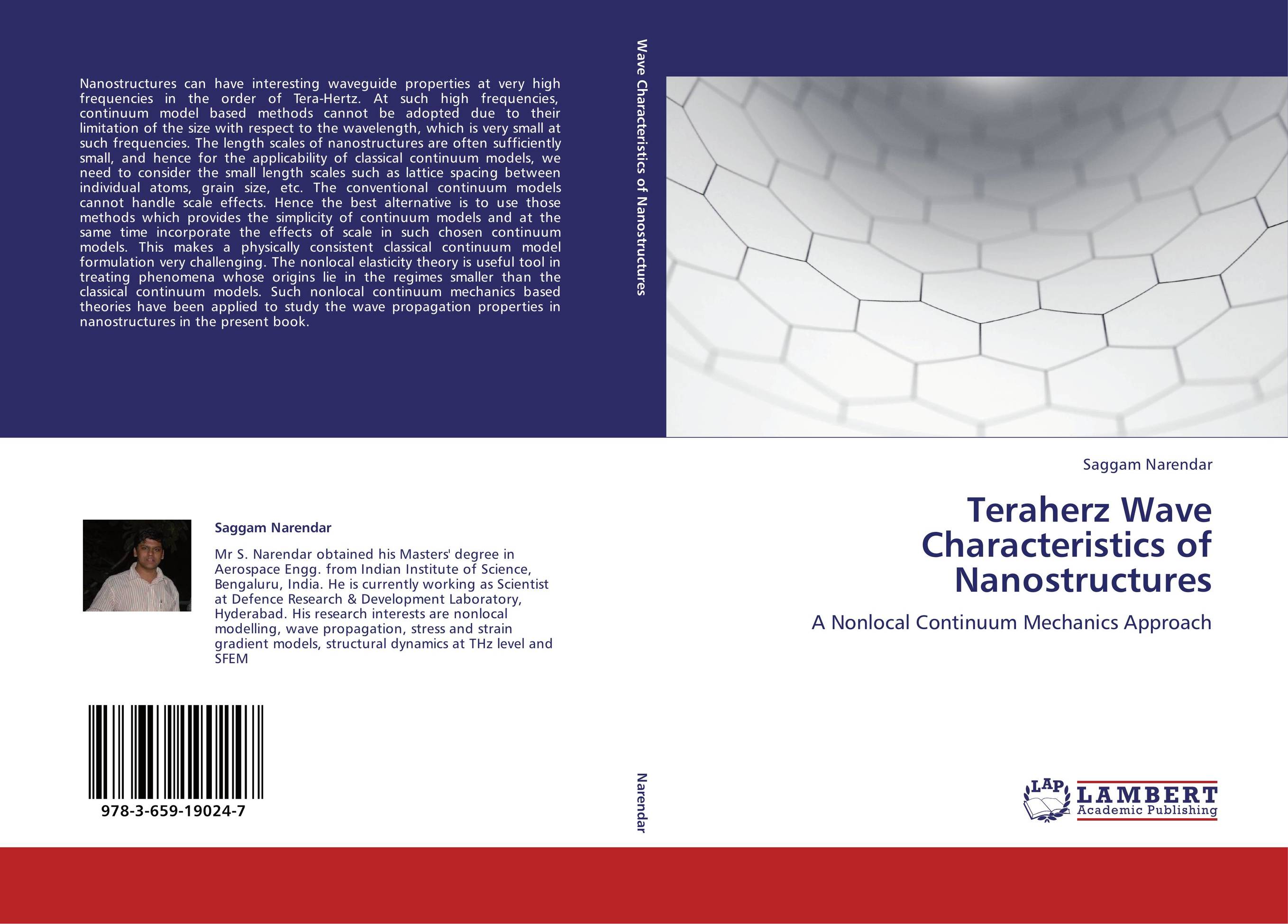 Teraherz Wave Characteristics of Nanostructures. A Nonlocal Continuum Mechanics Approach.