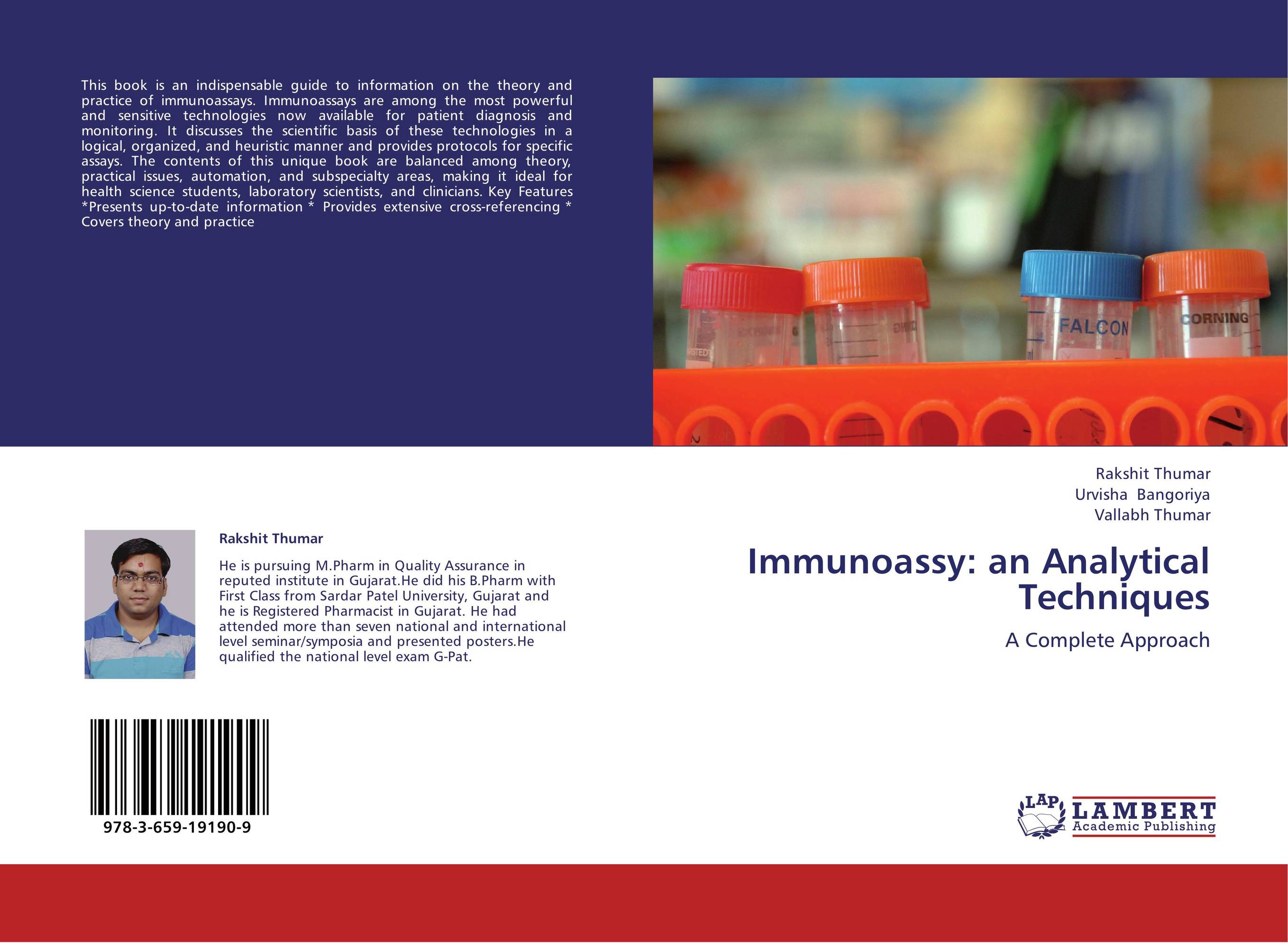 Immunoassy: an Analytical Techniques. A Complete Approach.