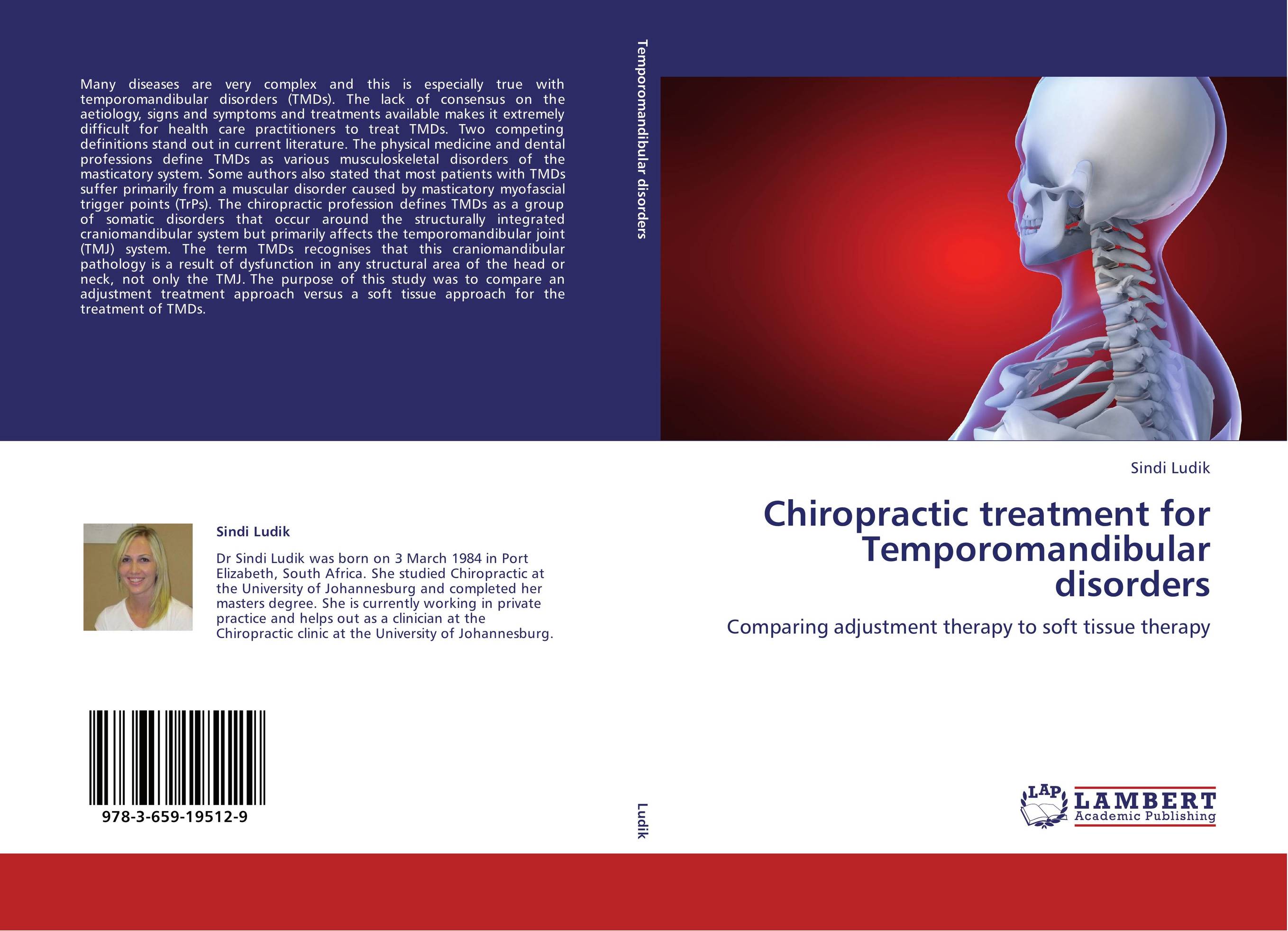 Chiropractic treatment for Temporomandibular disorders. Comparing adjustment therapy to soft tissue therapy.