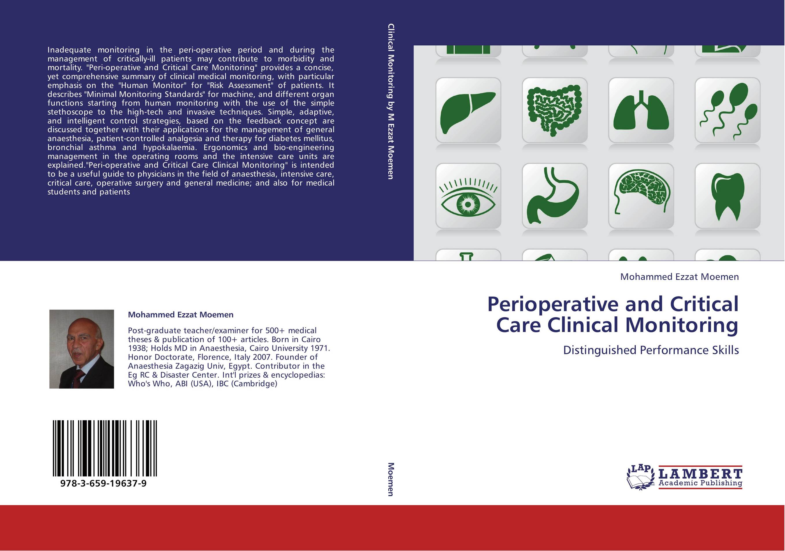 Perioperative and Critical Care Clinical Monitoring. Distinguished    Performance Skills.