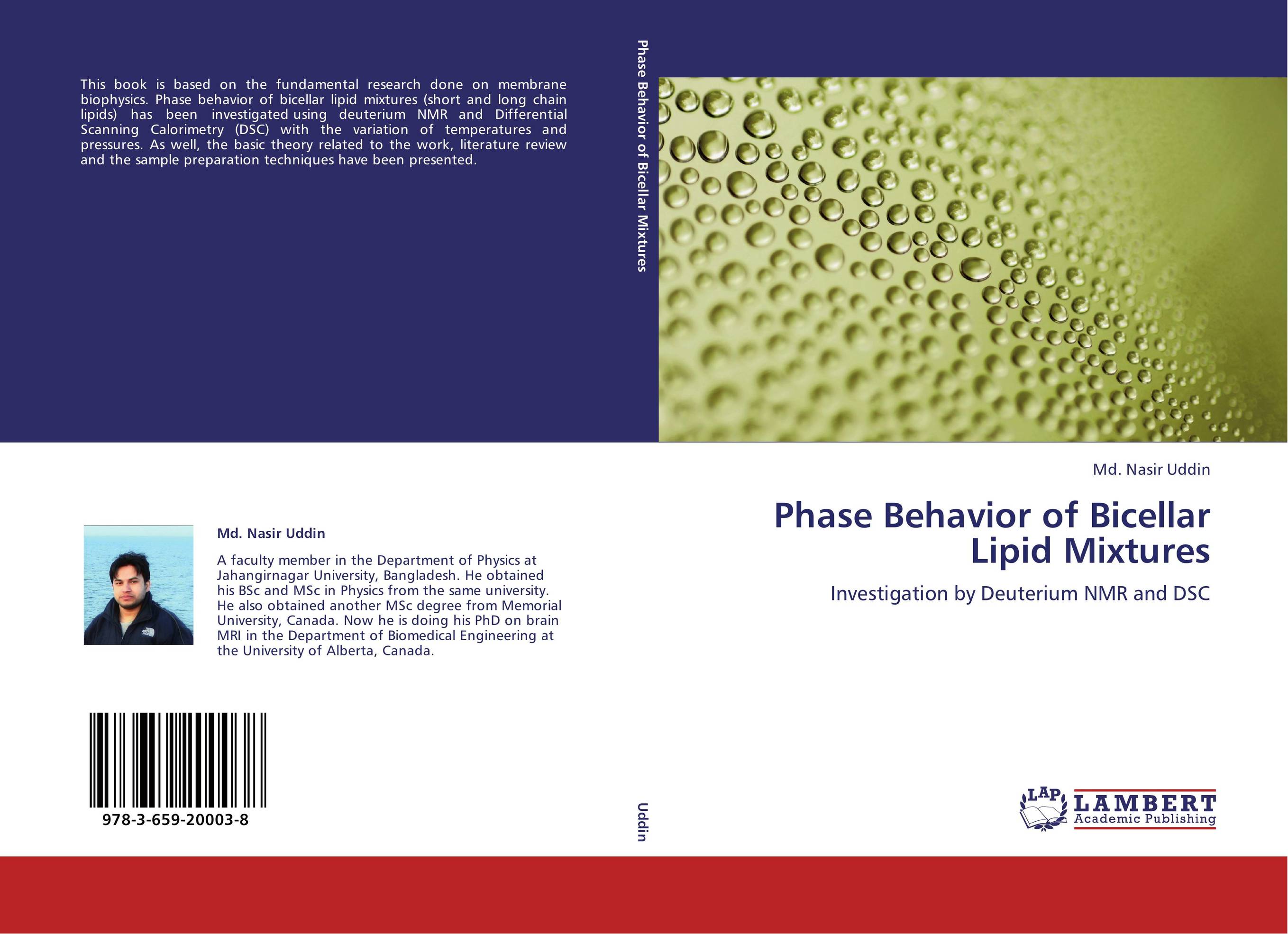 Phase Behavior of Bicellar Lipid Mixtures. Investigation by Deuterium NMR and DSC.