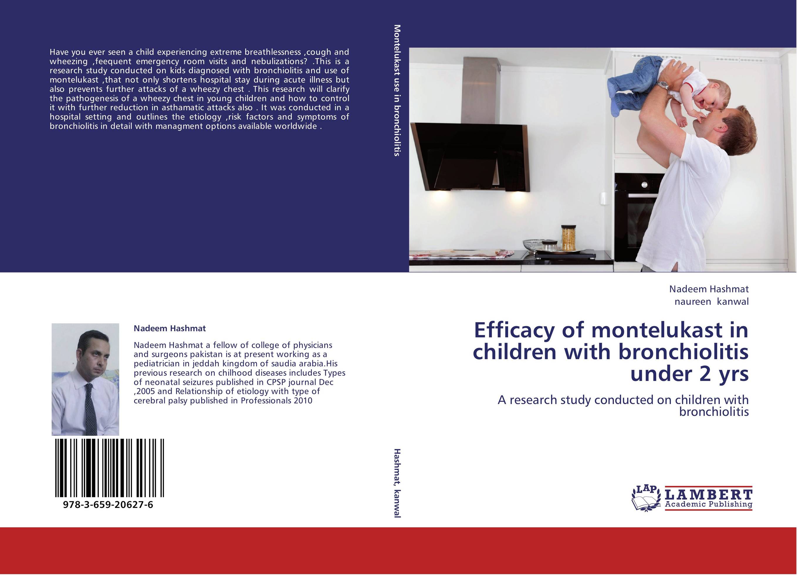 Efficacy of montelukast  in children with bronchiolitis under 2 yrs. A research study conducted on children with bronchiolitis.