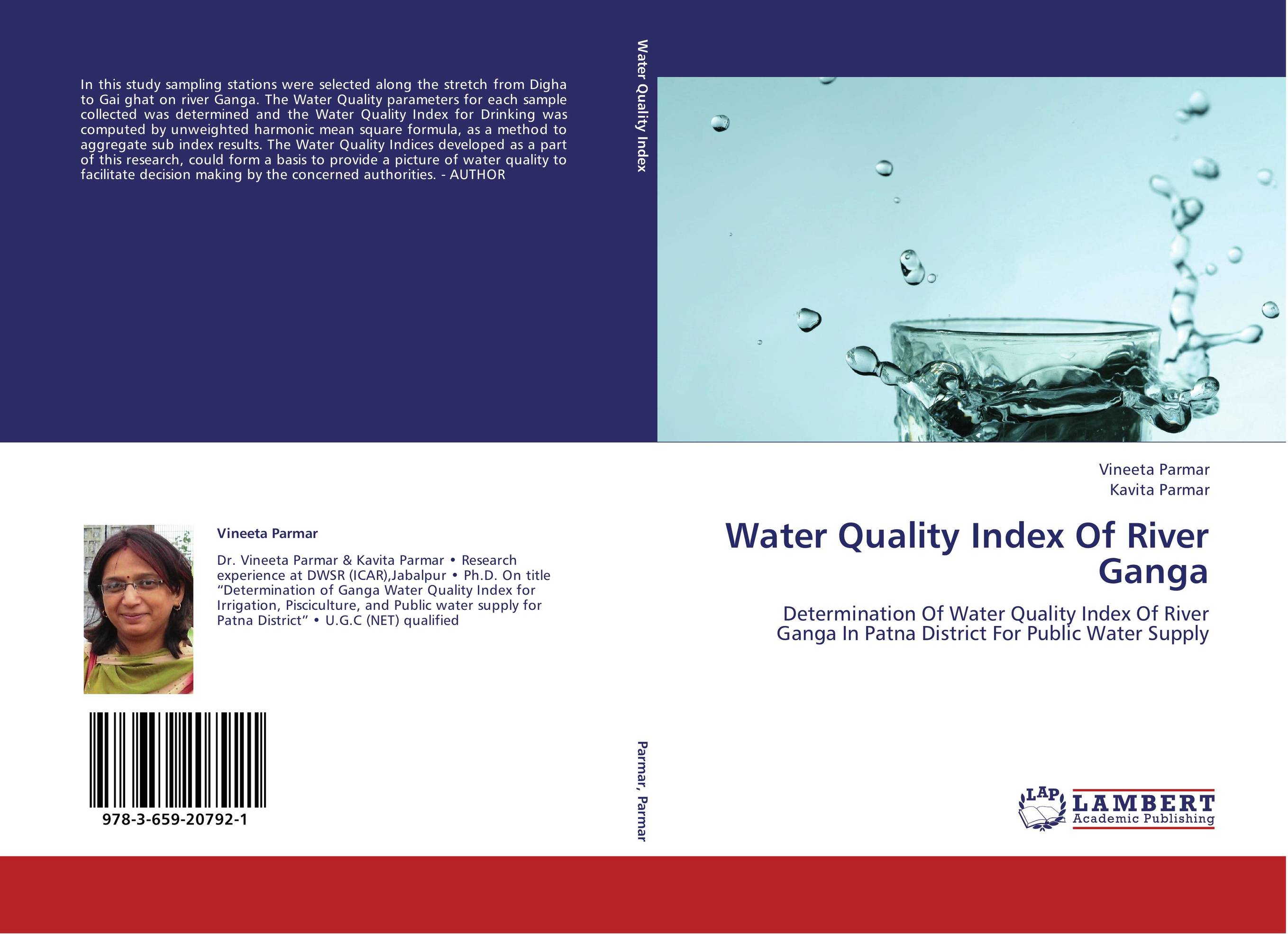 Water Quality Index Of River Ganga. Determination Of Water Quality Index Of River Ganga In Patna District For Public Water Supply.