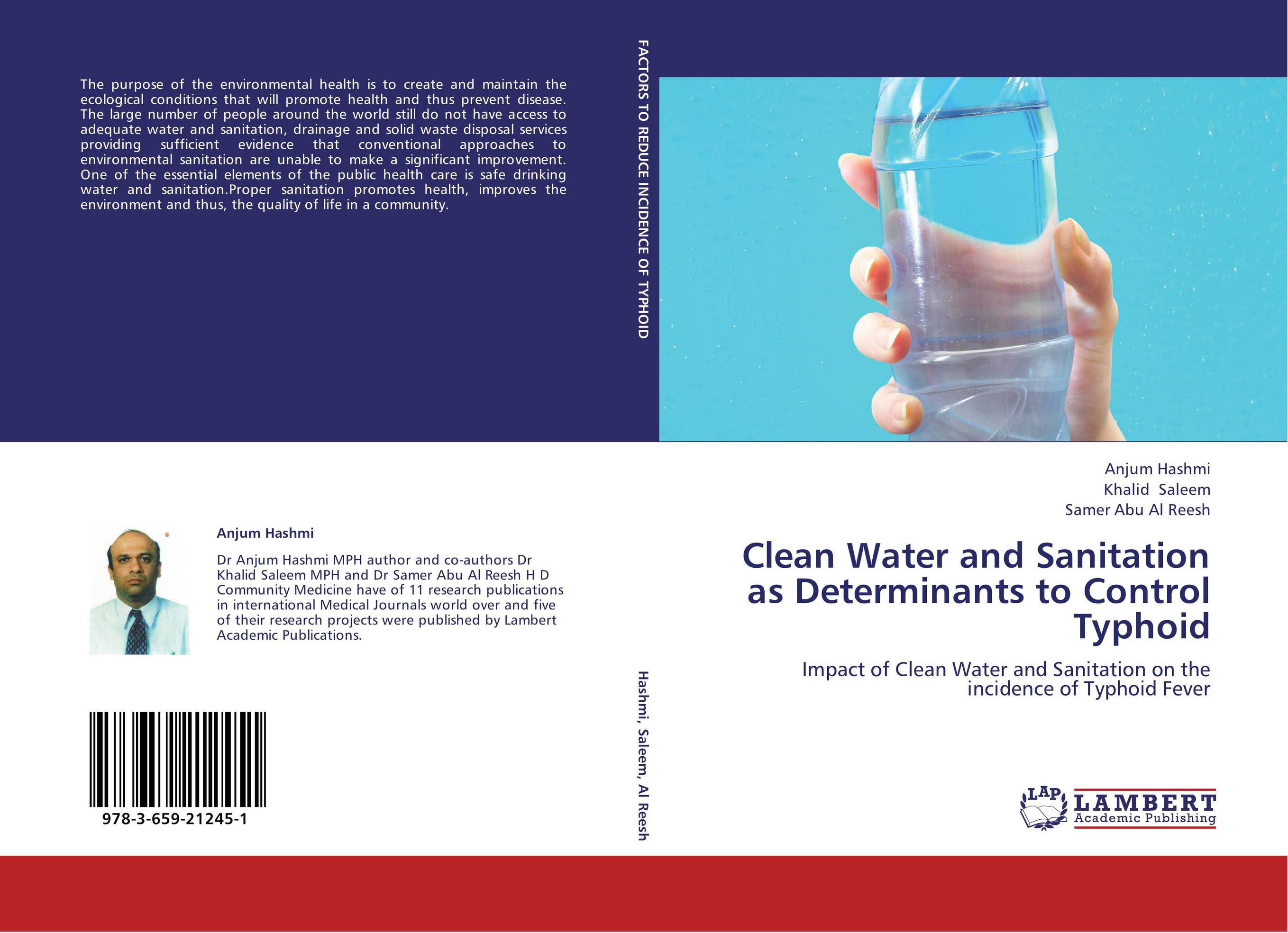 Clean Water and Sanitation as Determinants to Control Typhoid. Impact of Clean Water and Sanitation on the  incidence of Typhoid Fever.