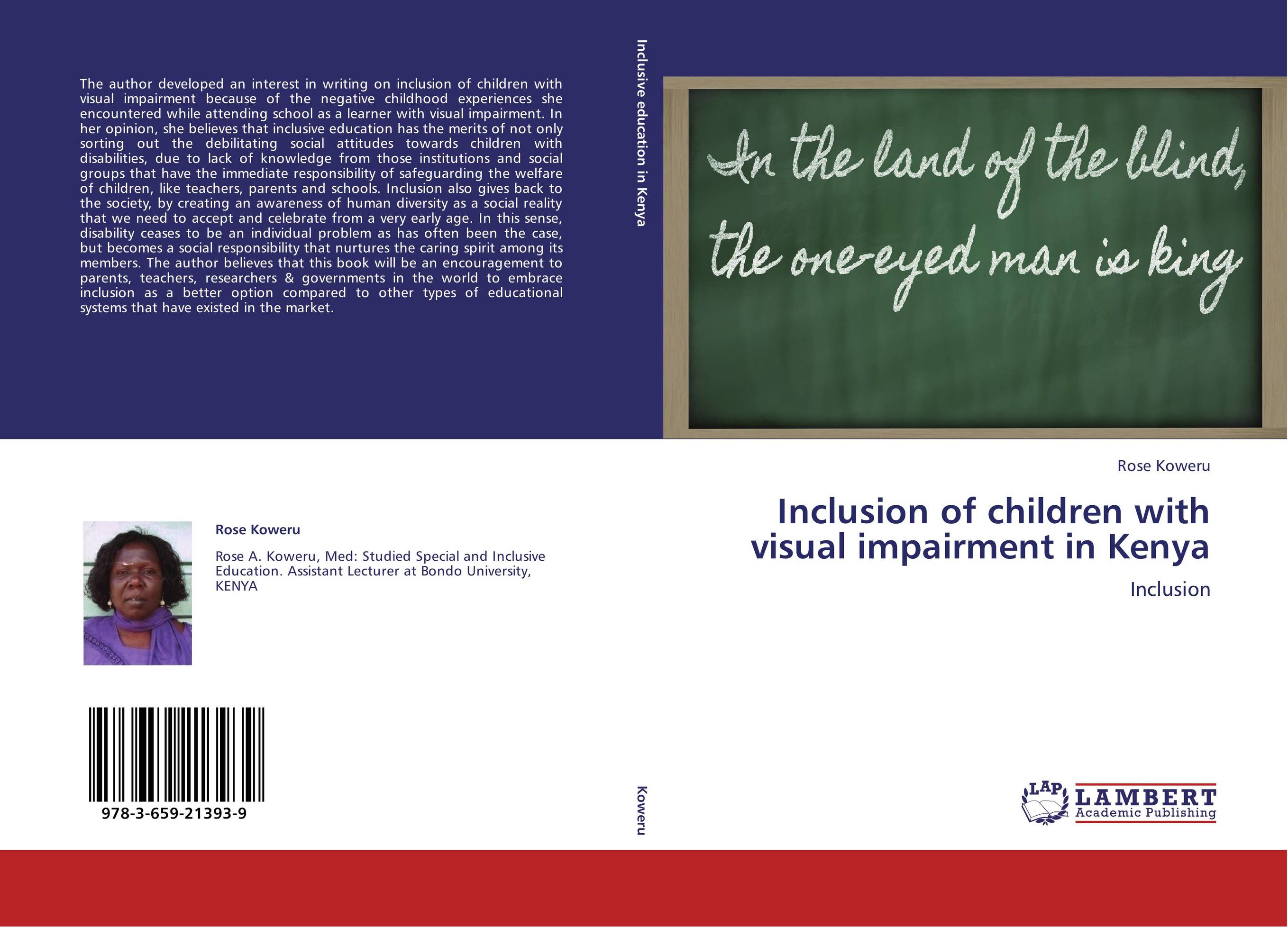 Inclusion of children with visual impairment in Kenya. Inclusion.