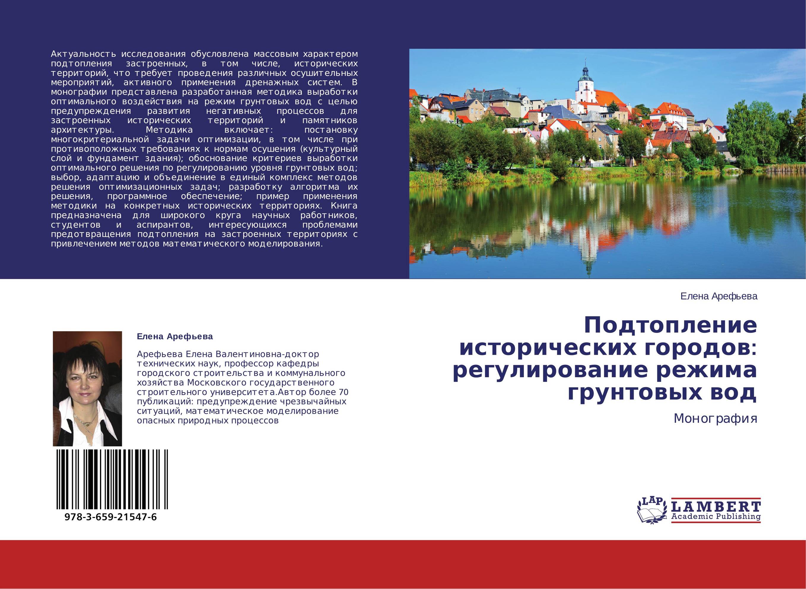 Подтопление исторических городов: регулирование режима грунтовых вод. Монография.