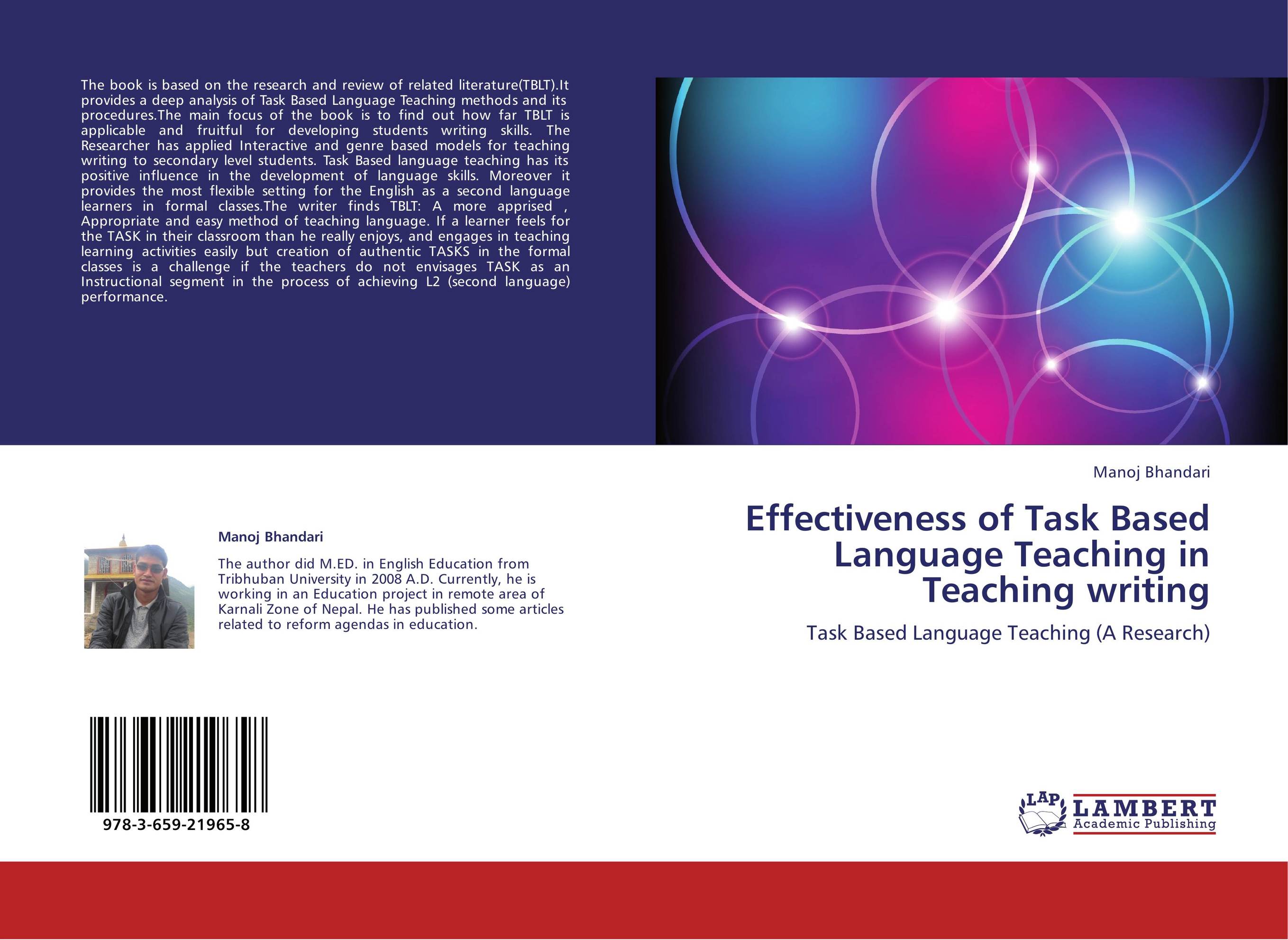 Effectiveness of Task Based Language Teaching in Teaching writing. Task Based Language Teaching (A Research).