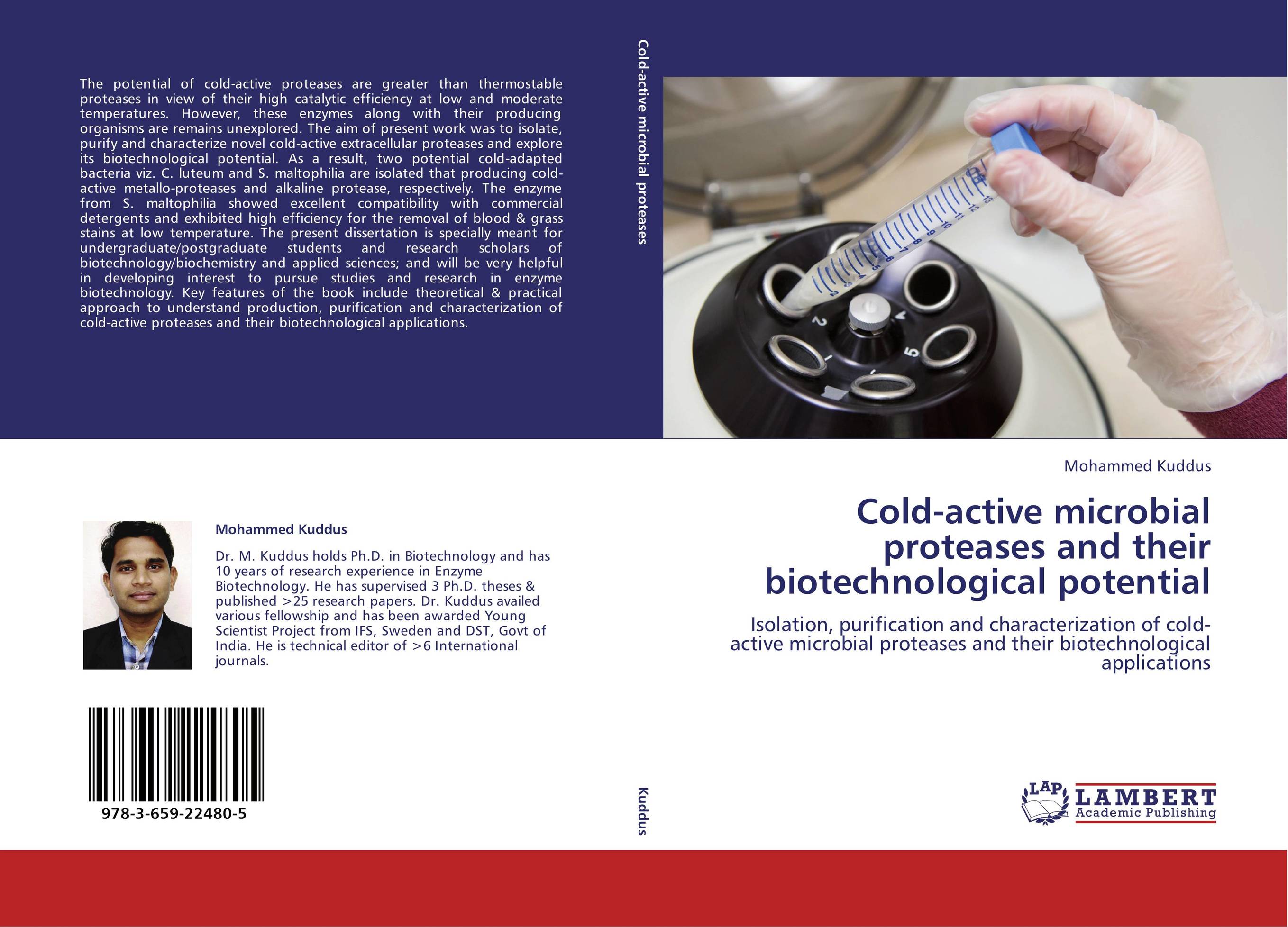 Cold-active microbial proteases and their biotechnological potential. Isolation, purification and characterization of cold-active microbial proteases and their biotechnological applications.