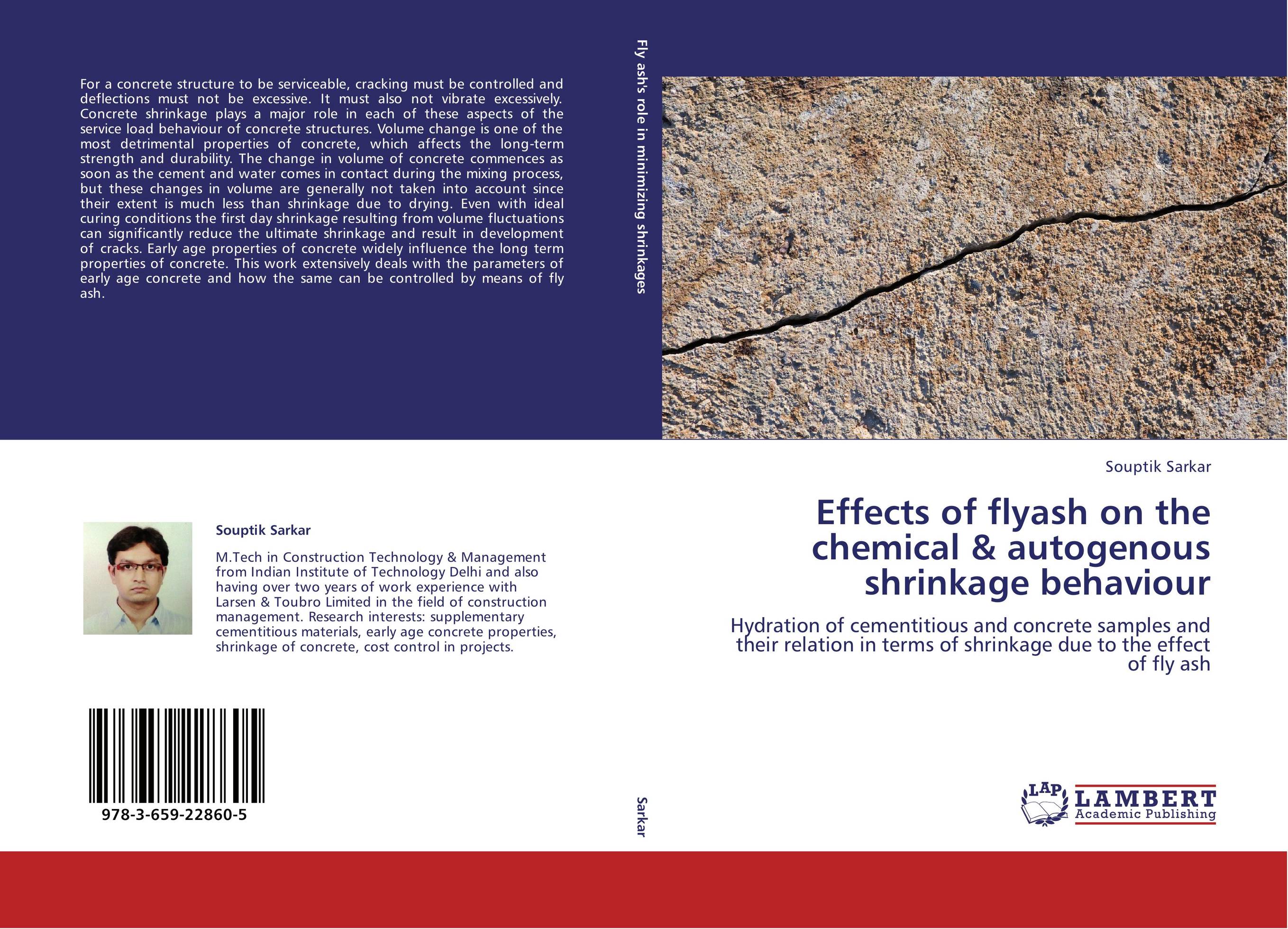 Effects of flyash on the chemical &amp;amp; autogenous shrinkage behaviour. Hydration of cementitious and concrete samples and their relation in terms of shrinkage due to the effect of fly ash.