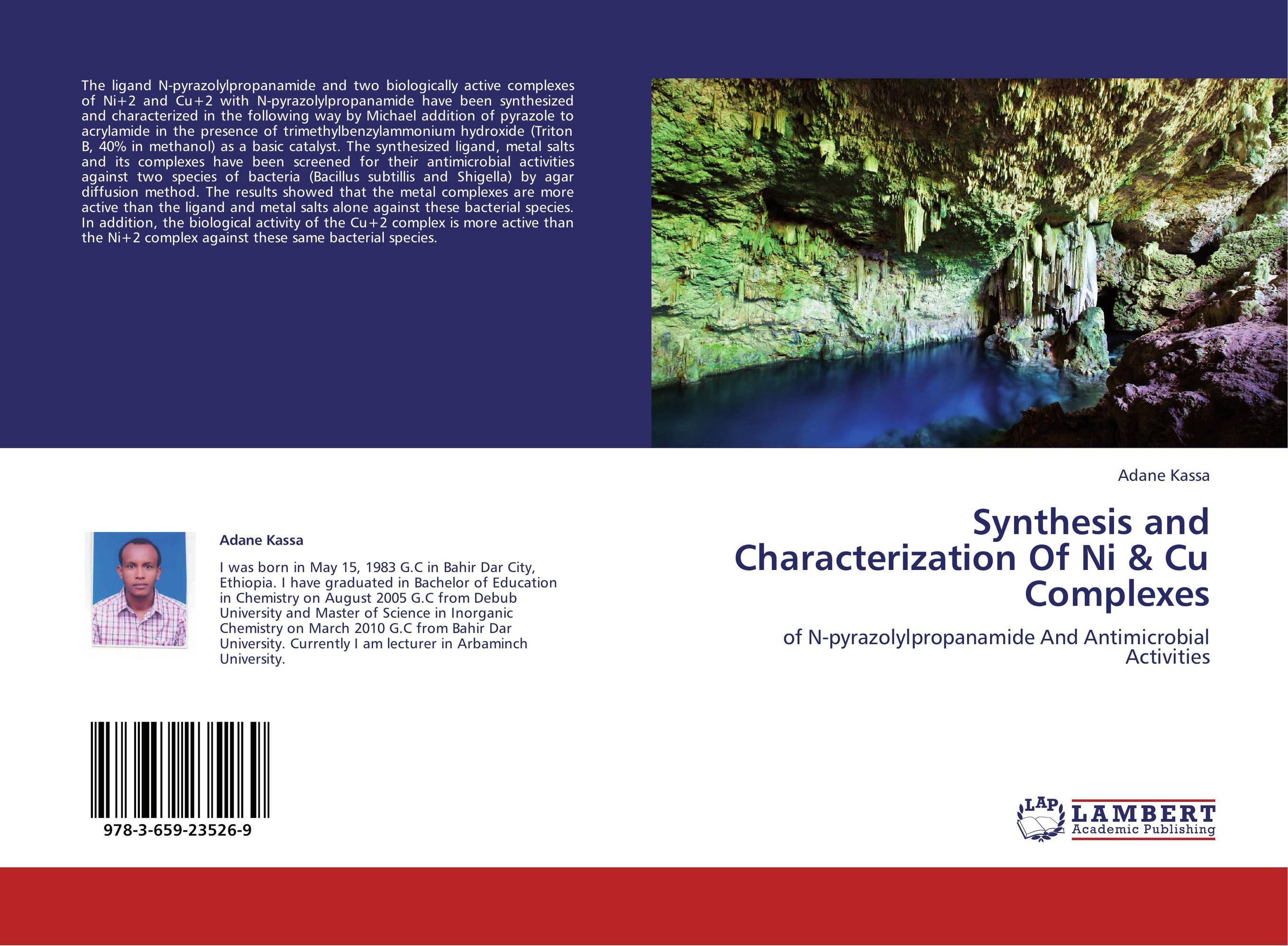 Synthesis and Characterization Of Ni &amp;amp; Cu Complexes. Of N-pyrazolylpropanamide And Antimicrobial Activities.