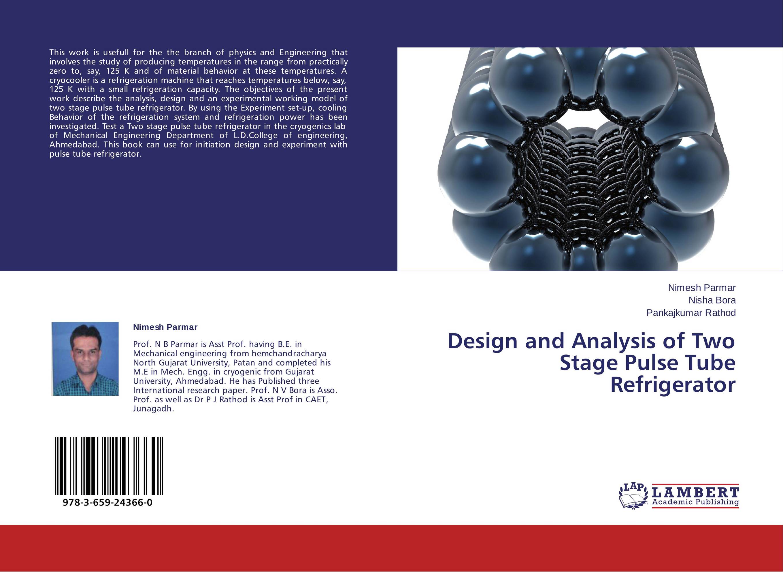 Design and Analysis of Two Stage Pulse Tube Refrigerator..