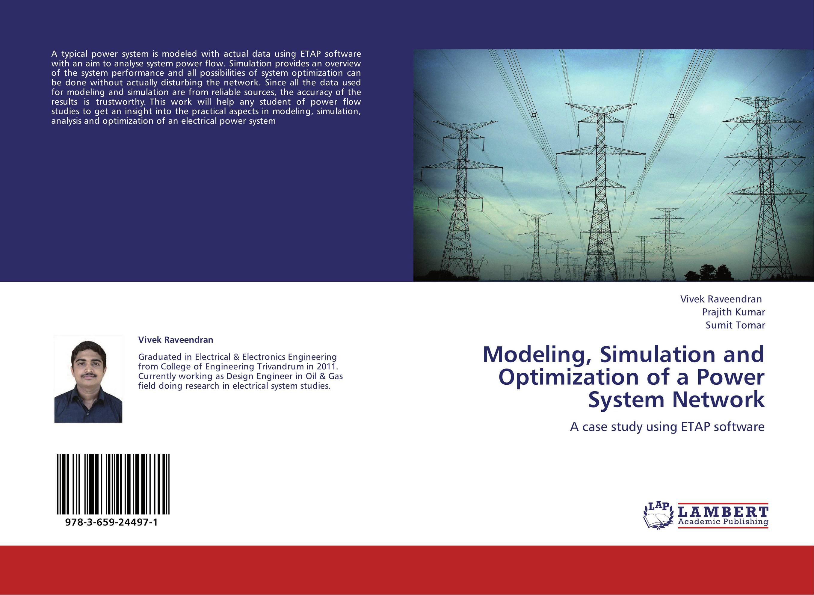 Modeling, Simulation and Optimization of a Power System Network. A case study using ETAP software.