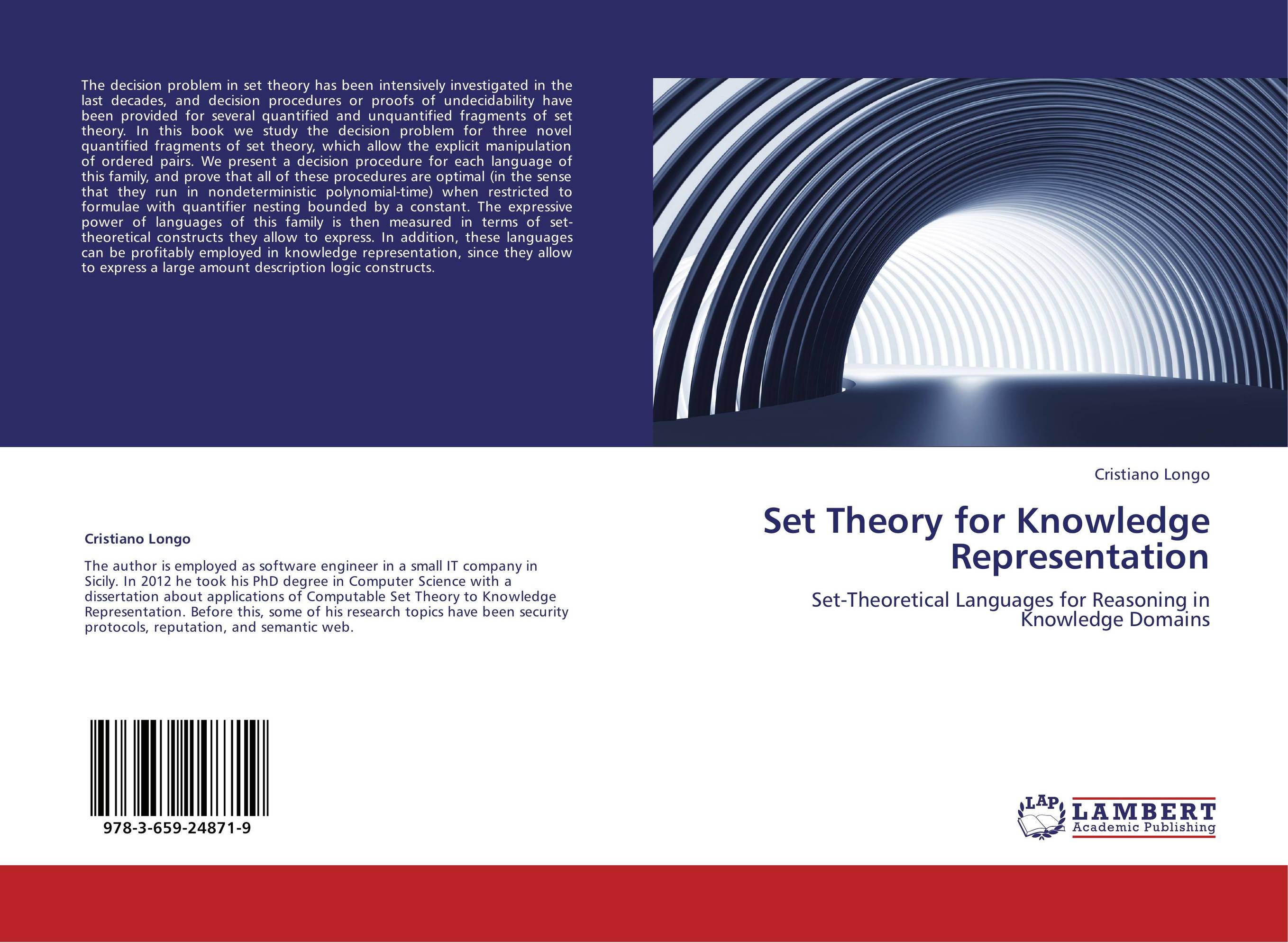 Set Theory for Knowledge Representation. Set-Theoretical Languages for Reasoning in Knowledge Domains.