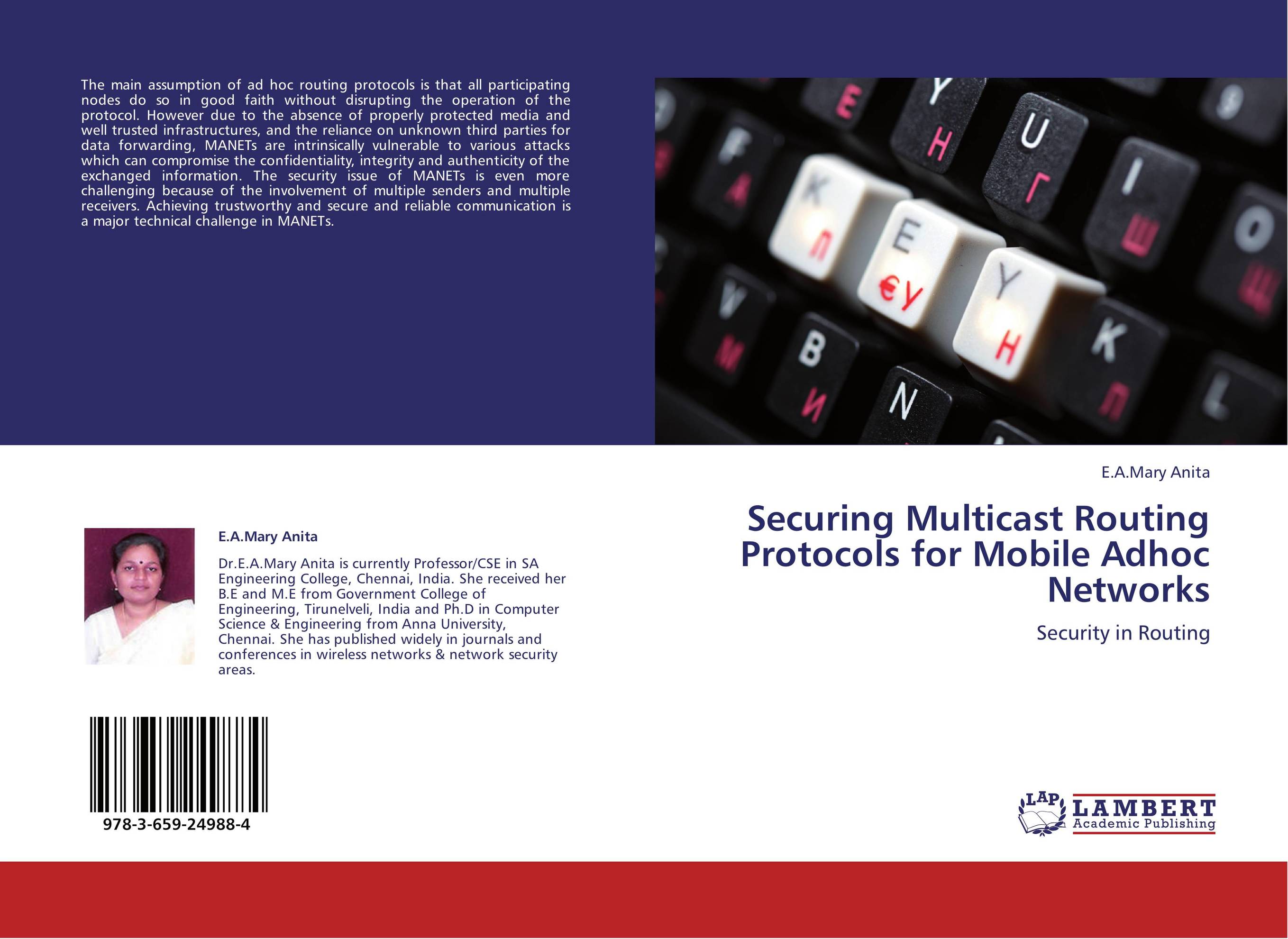 Securing Multicast Routing Protocols for Mobile Adhoc Networks. Security in Routing.