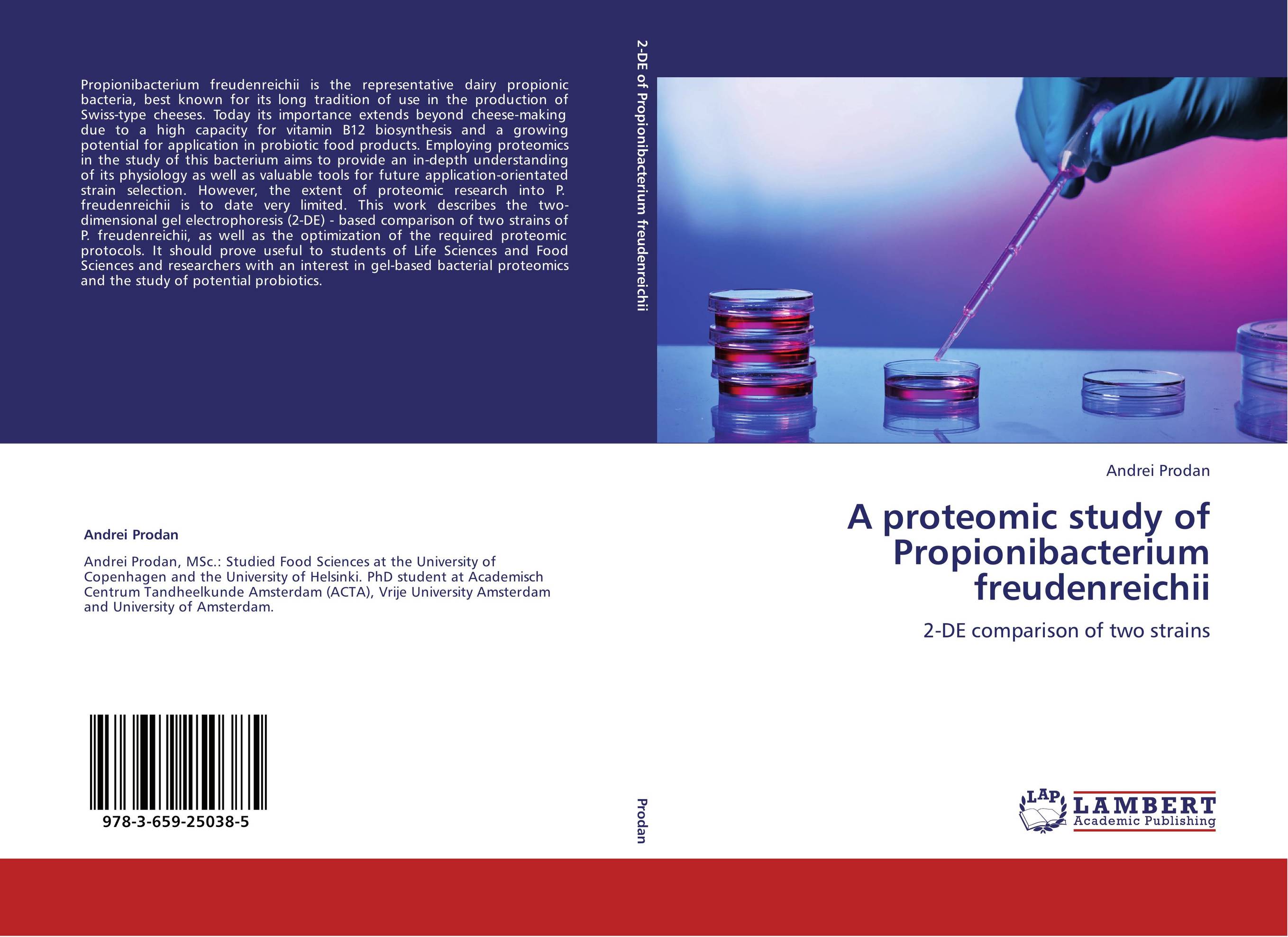 A proteomic study of Propionibacterium freudenreichii. 2-DE comparison of two strains.