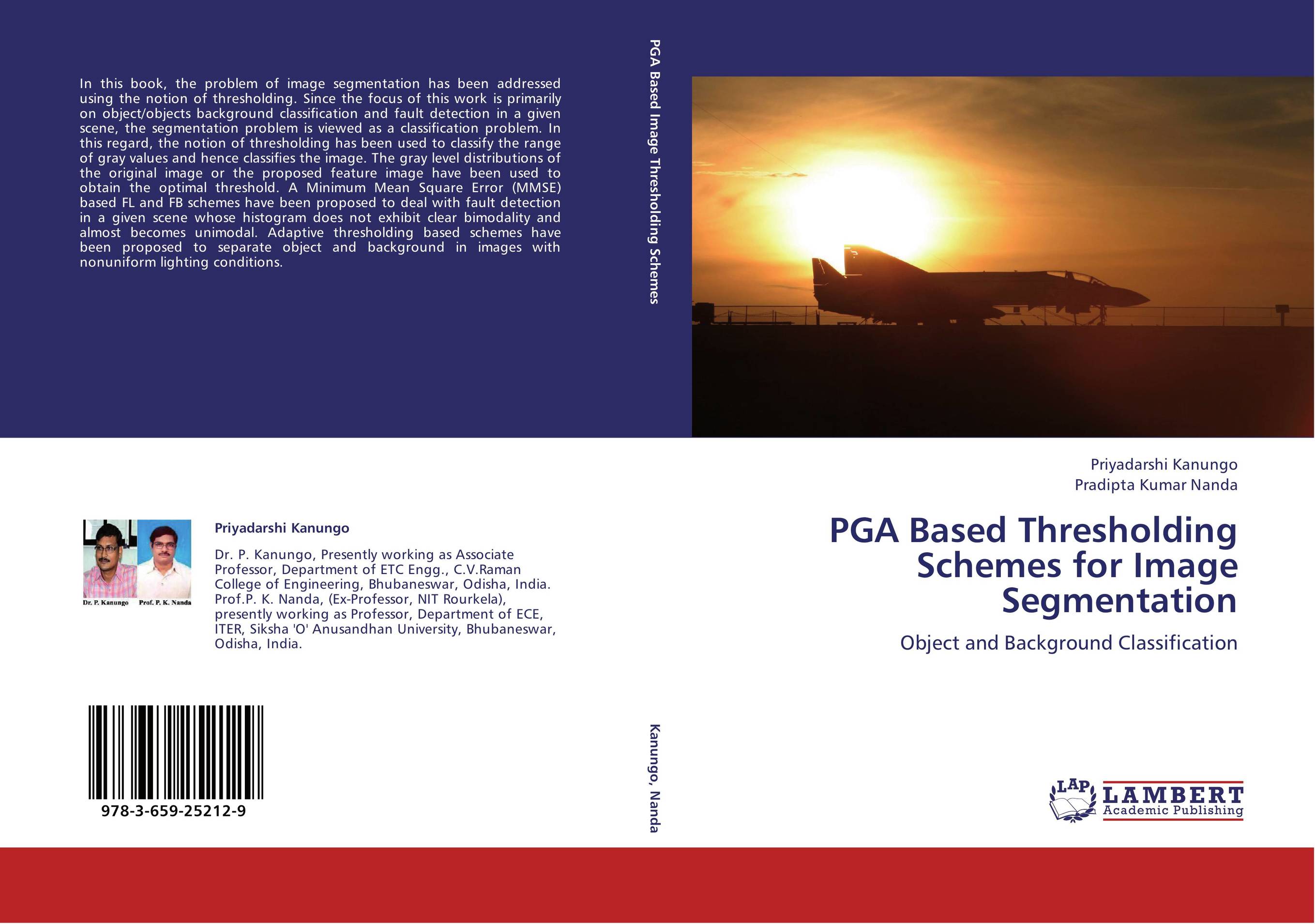 PGA Based Thresholding Schemes for Image Segmentation. Object and Background Classification.