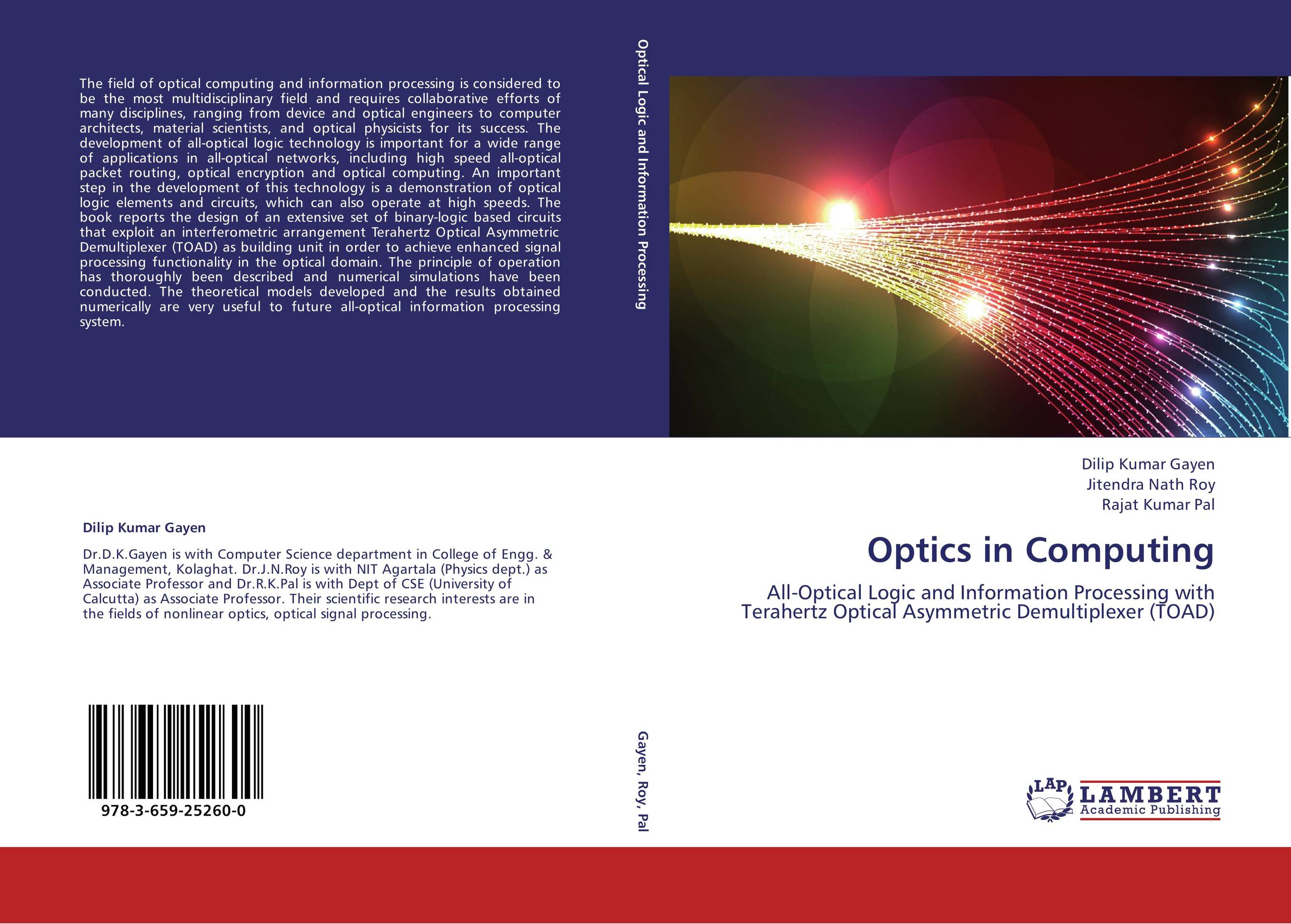Optics in Computing. All-Optical Logic and Information Processing with Terahertz Optical Asymmetric Demultiplexer (TOAD).