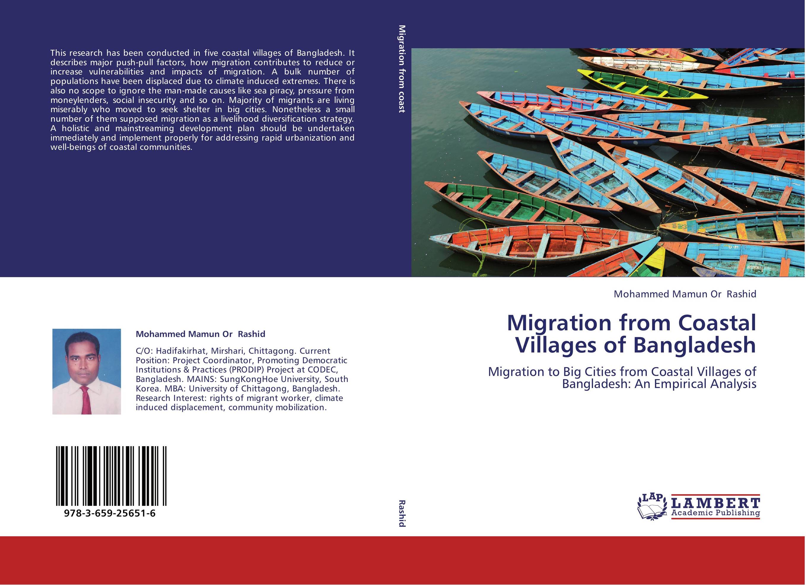 Migration from Coastal Villages of Bangladesh. Migration to Big Cities from Coastal Villages of Bangladesh: An Empirical Analysis.