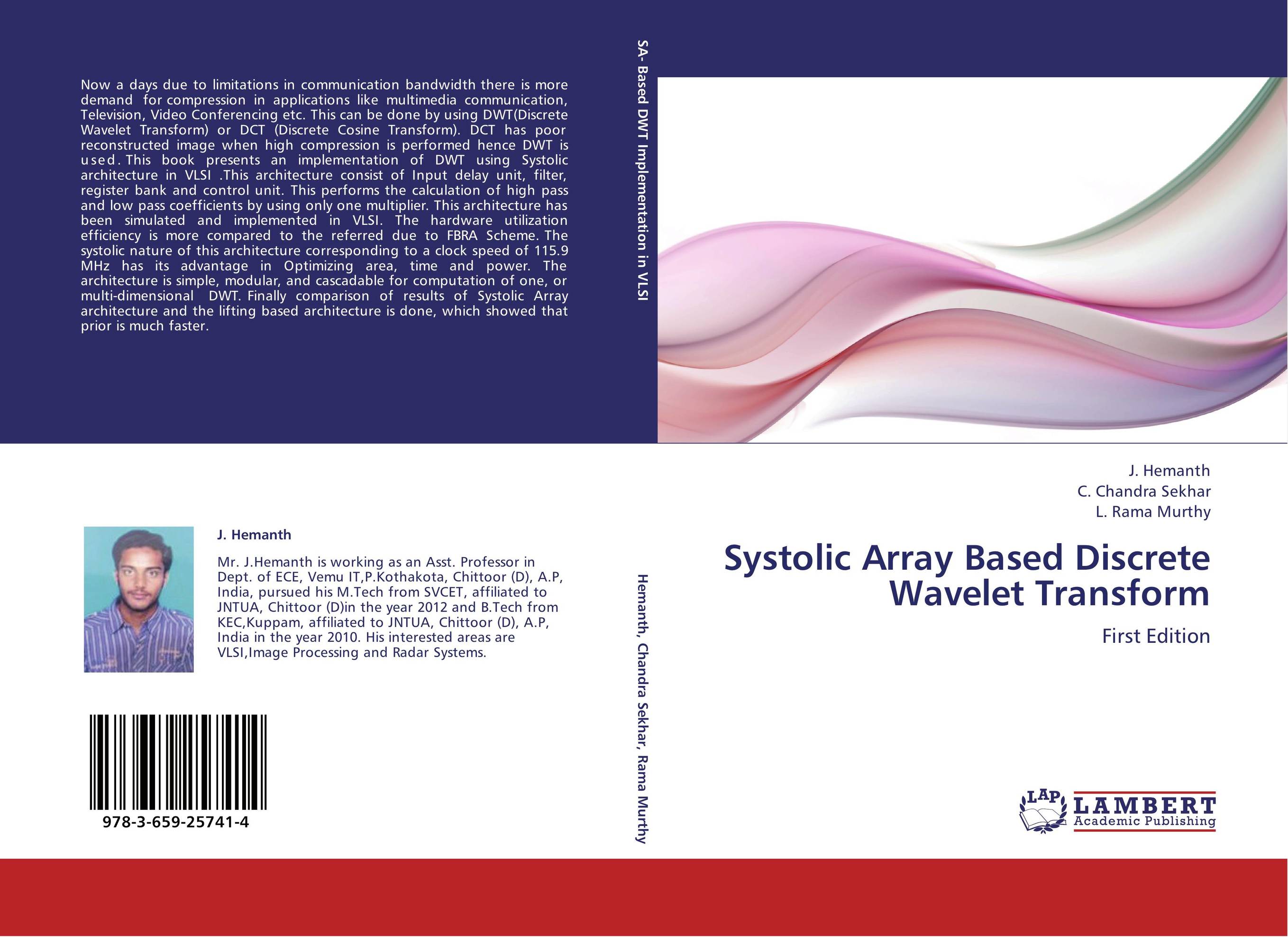 Systolic Array Based Discrete Wavelet Transform. First Edition.