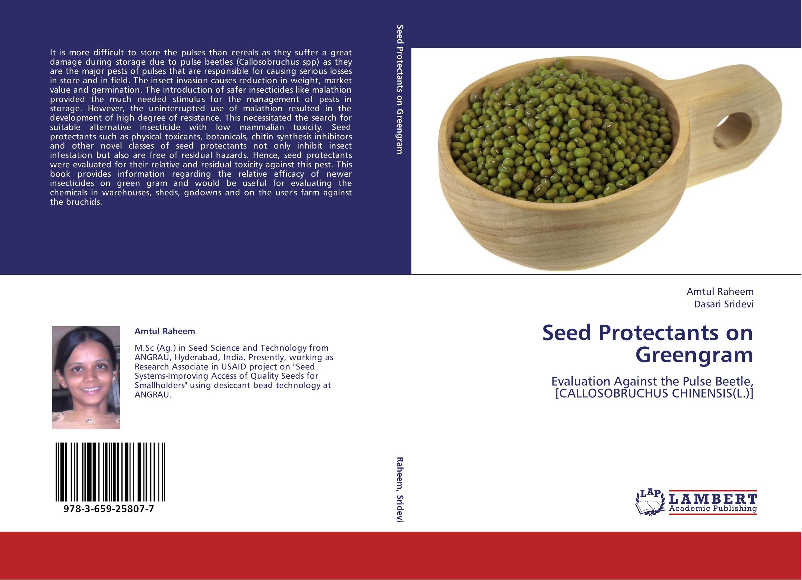 Seed Protectants on Greengram. Evaluation Against the Pulse Beetle, [CALLOSOBRUCHUS CHINENSIS(L.)].