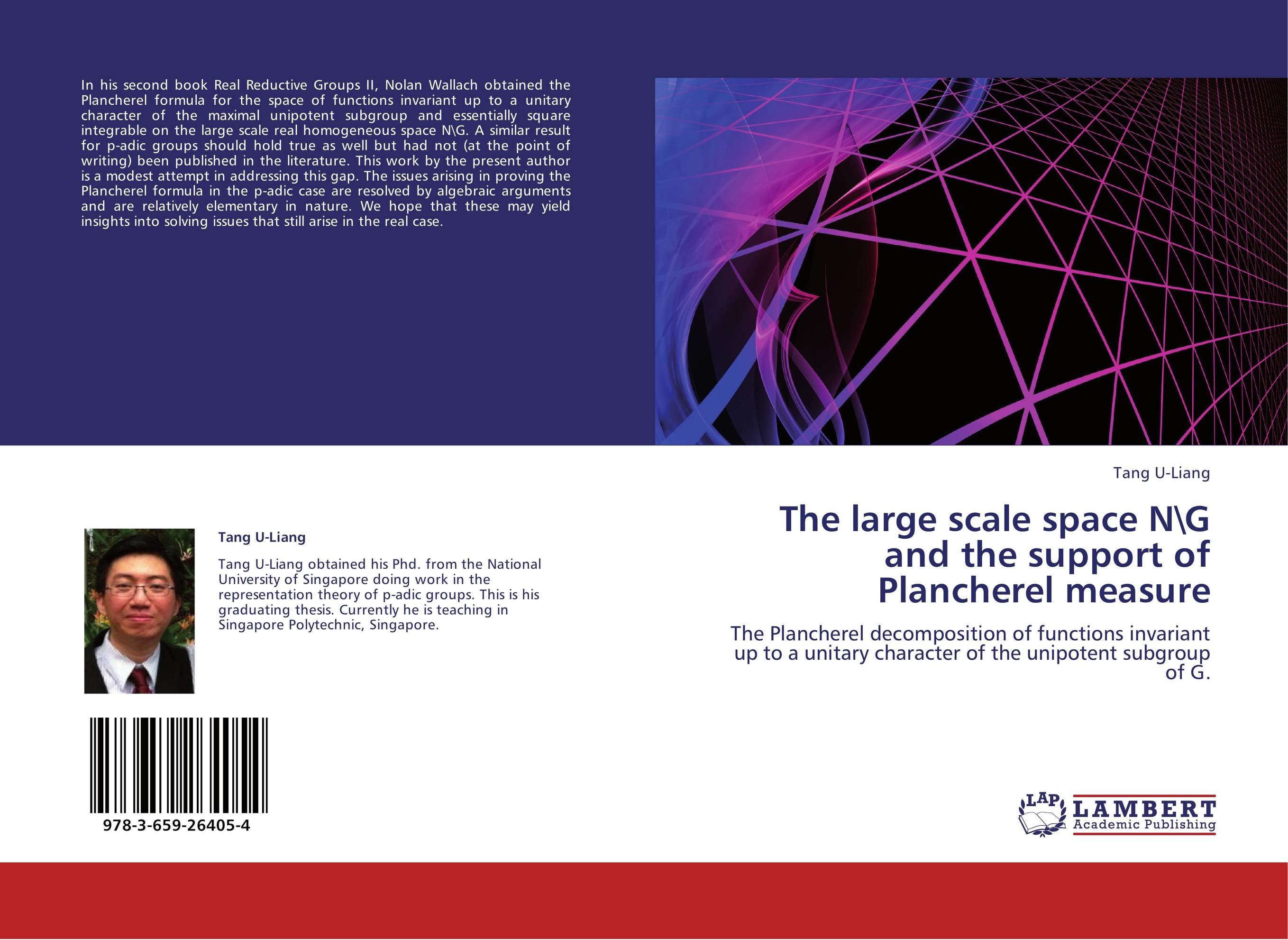 The large scale space NG and the support of Plancherel measure. The Plancherel decomposition of functions invariant up to a unitary character of the unipotent subgroup of G..