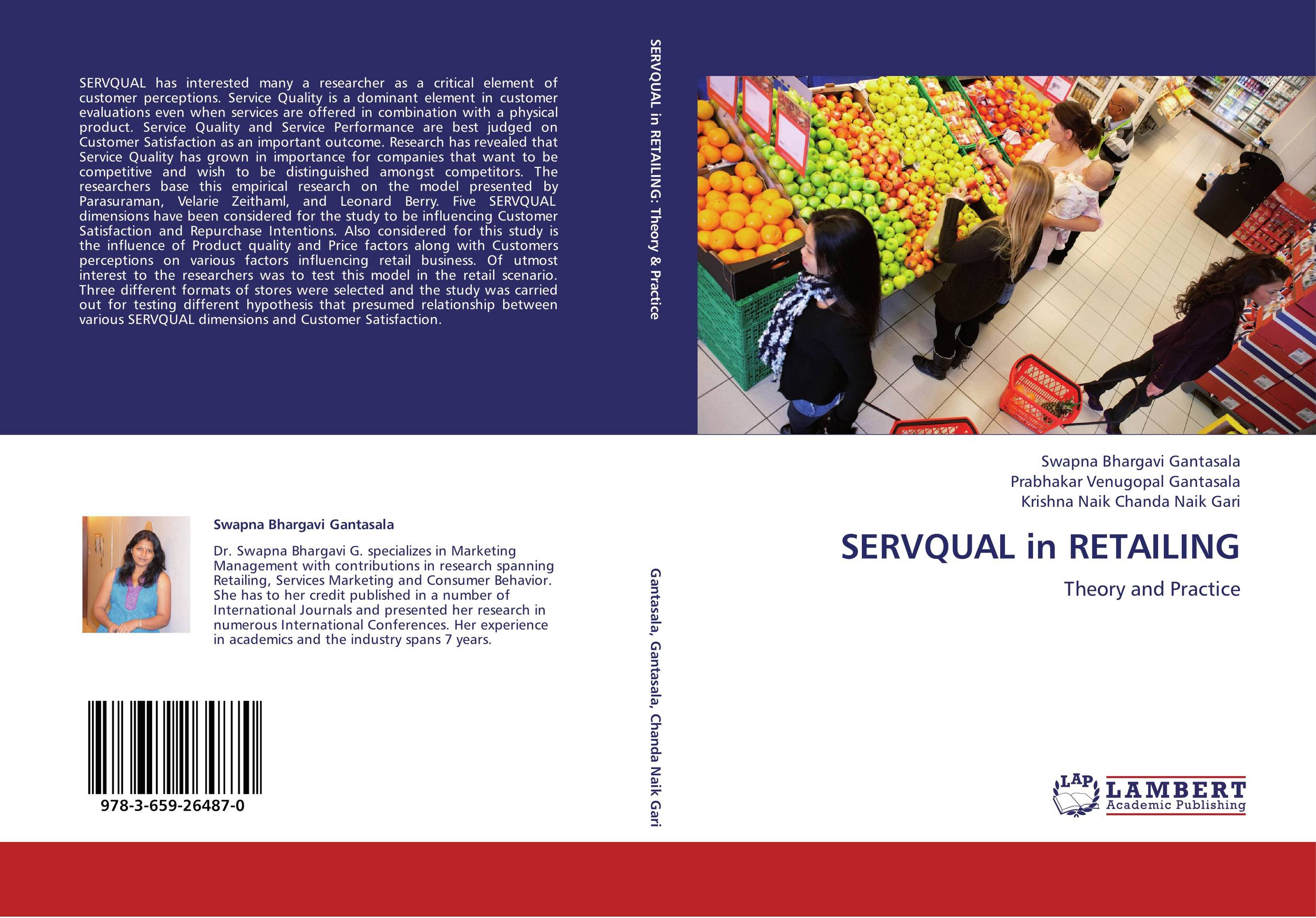 SERVQUAL in RETAILING. Theory and Practice.