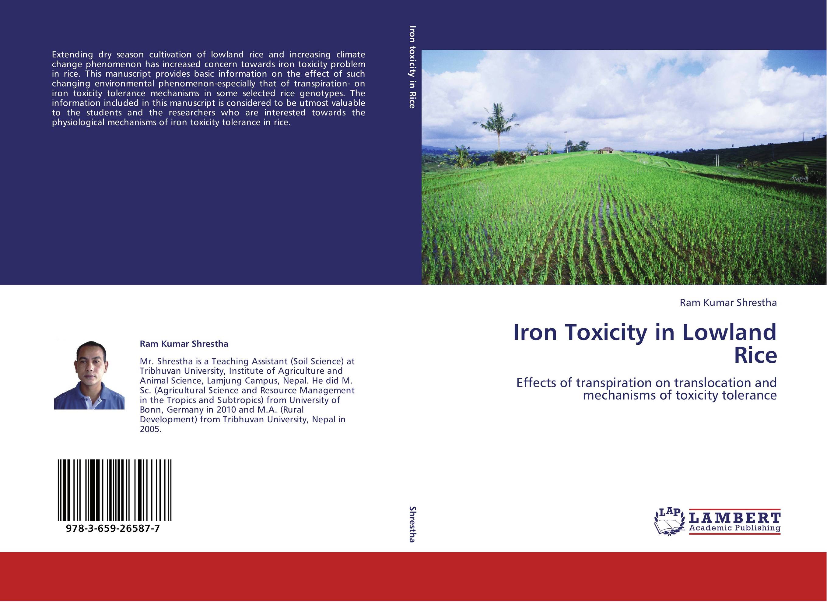 Iron Toxicity in Lowland Rice. Effects of transpiration on translocation and mechanisms of toxicity tolerance.