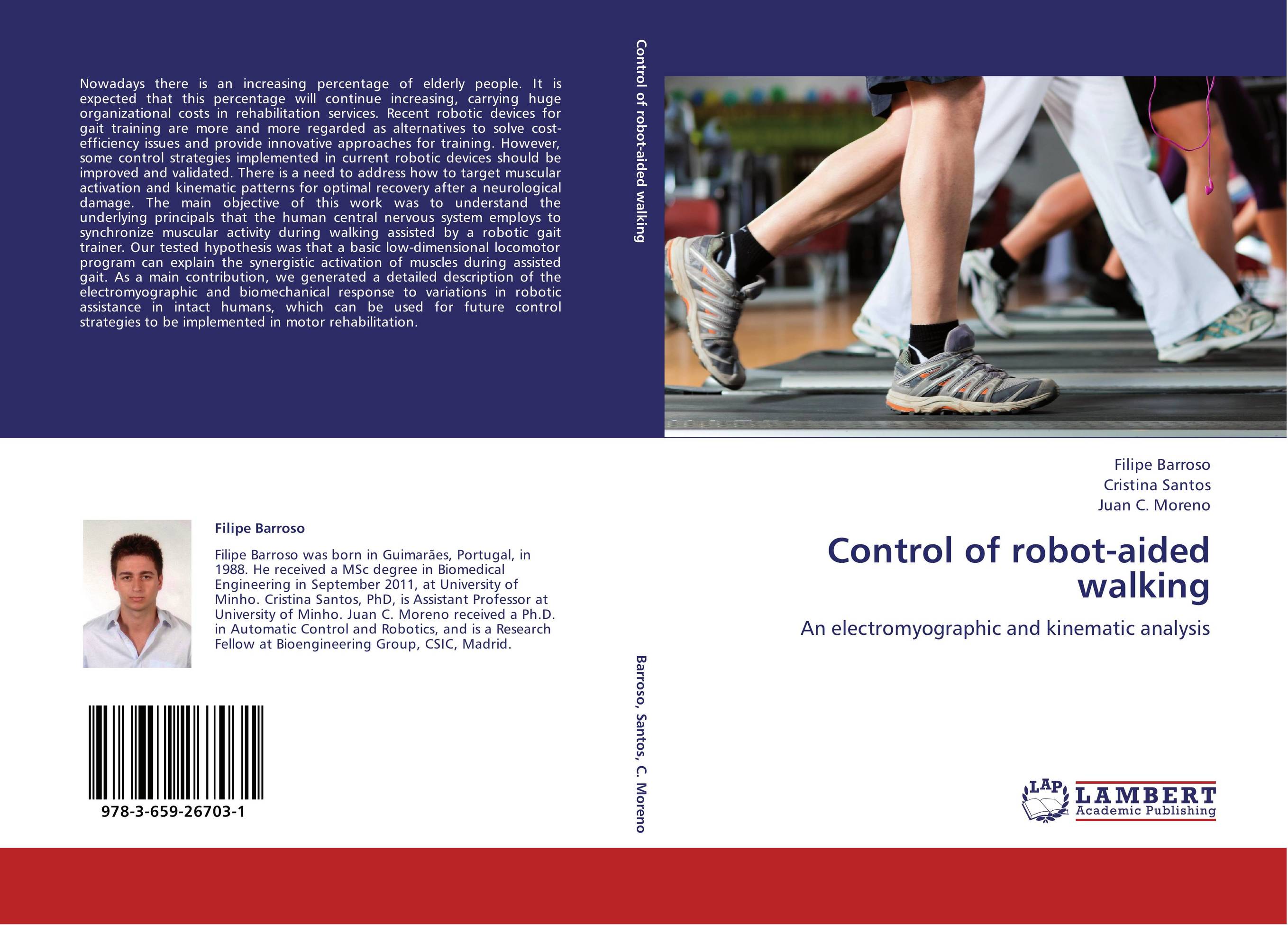 Control of robot-aided walking. An electromyographic and kinematic analysis.