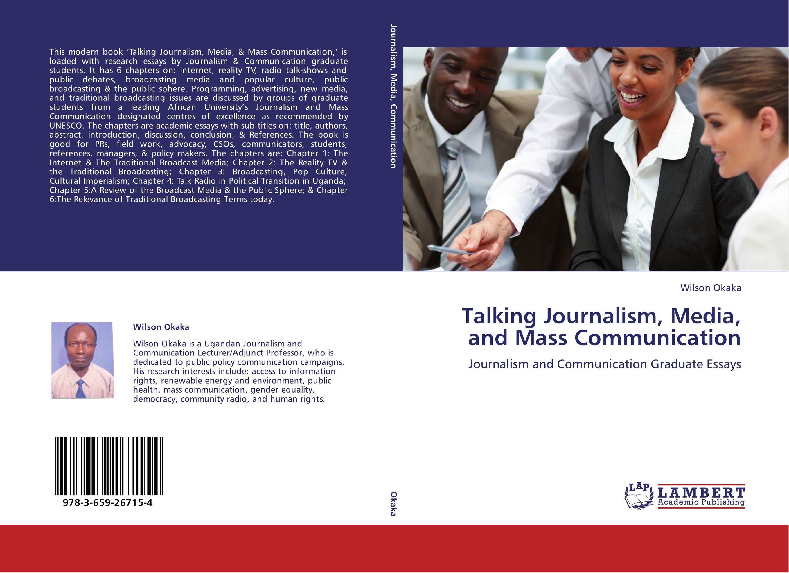 Talking Journalism, Media, and Mass Communication. Journalism and Communication Graduate Essays.
