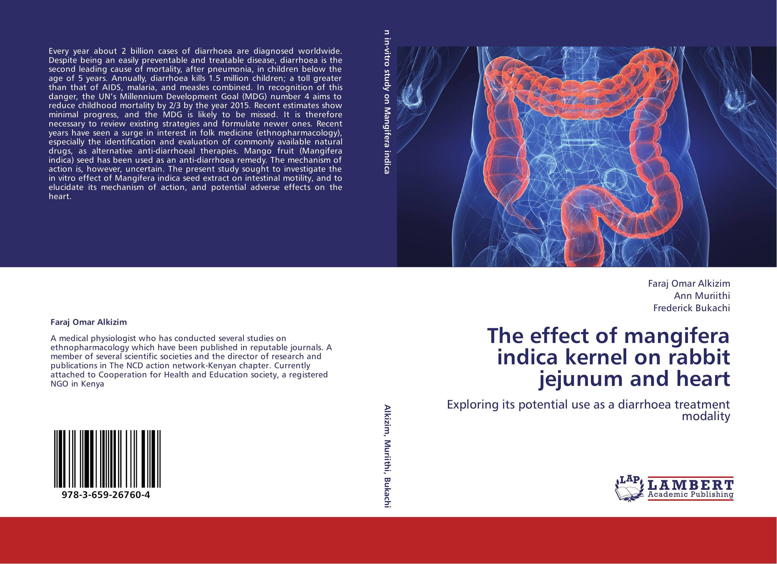 The effect of mangifera indica kernel on rabbit jejunum and heart. Exploring its potential use as a diarrhoea treatment modality.