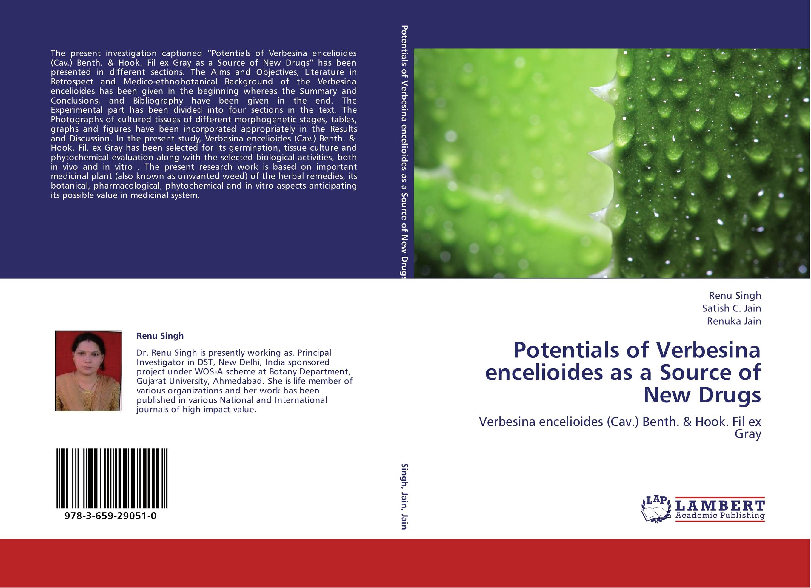 Potentials of Verbesina encelioides as a Source of New Drugs. Verbesina encelioides (Cav.) Benth. &amp;amp; Hook. Fil ex Gray.