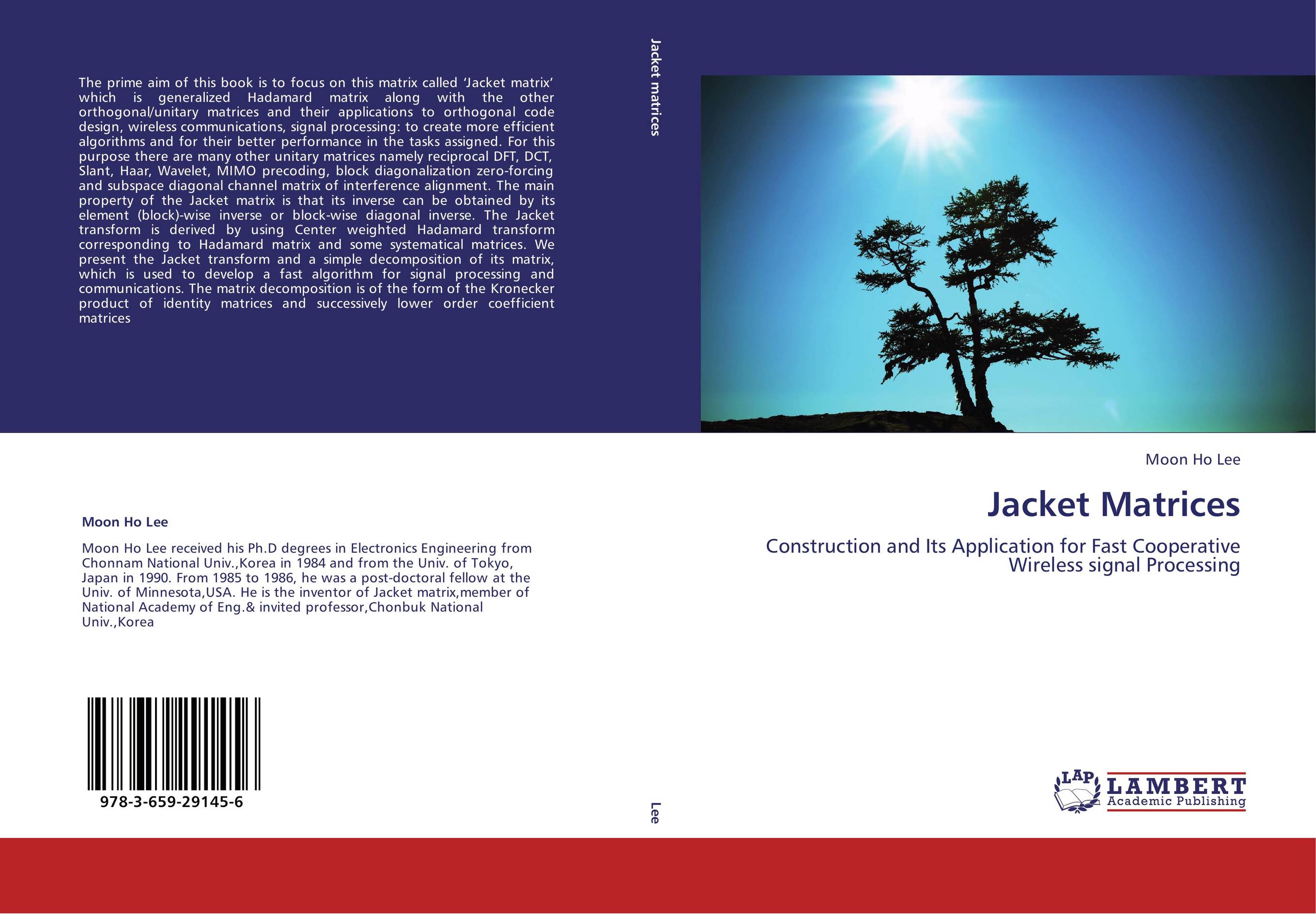 Jacket Matrices. Construction and Its Application for Fast Cooperative Wireless signal Processing.