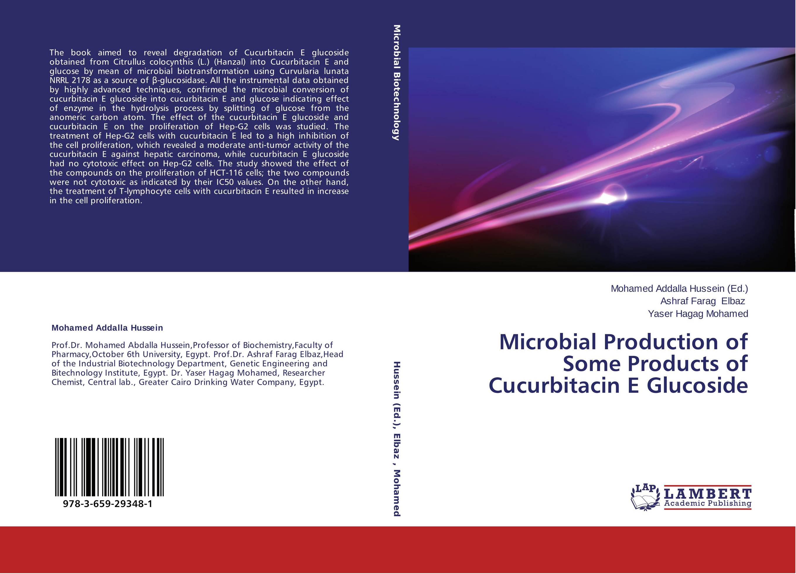 Microbial Production of Some Products of Cucurbitacin E Glucoside..