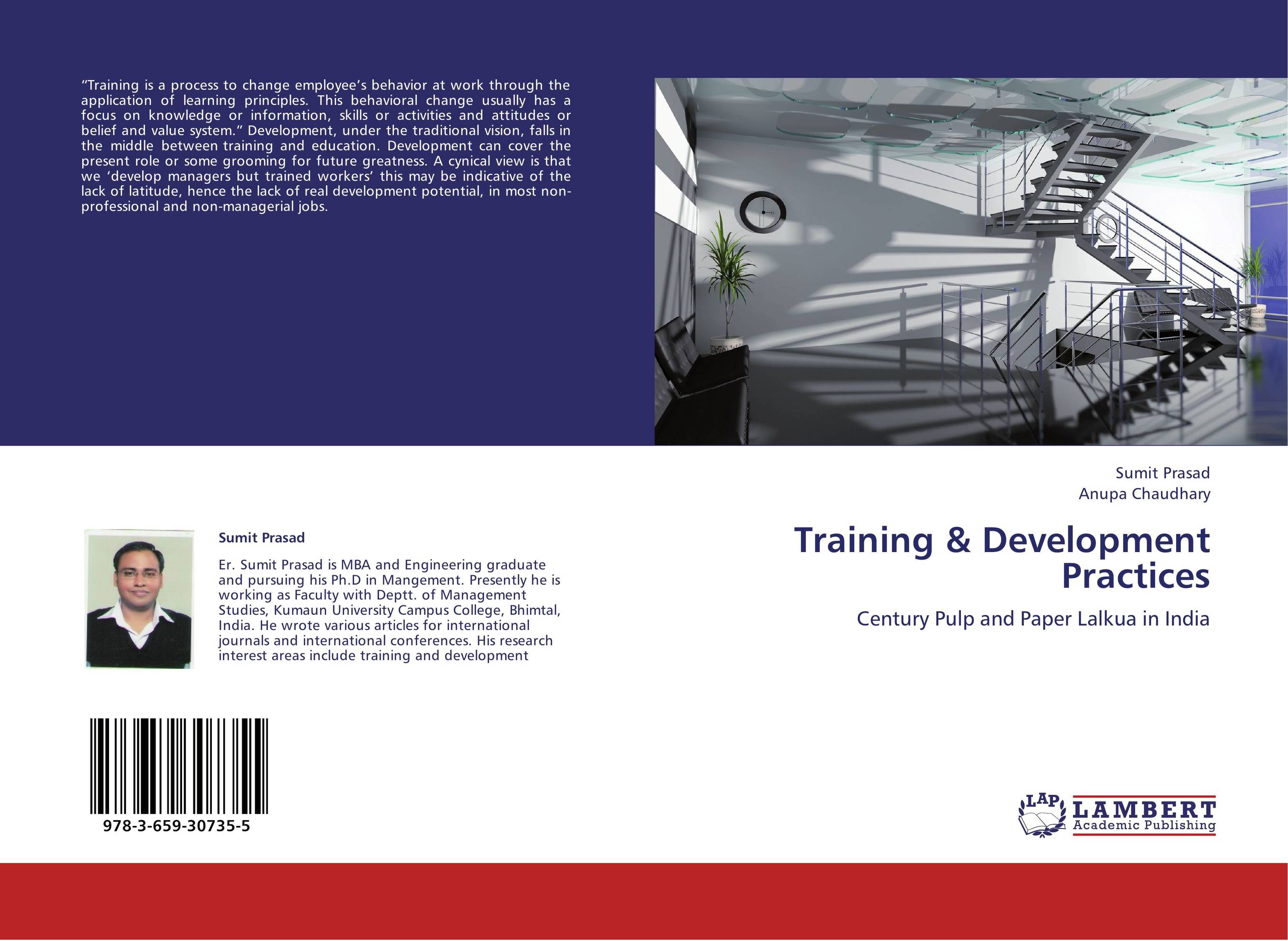 Training &amp;amp; Development Practices. Century Pulp and Paper Lalkua in India.