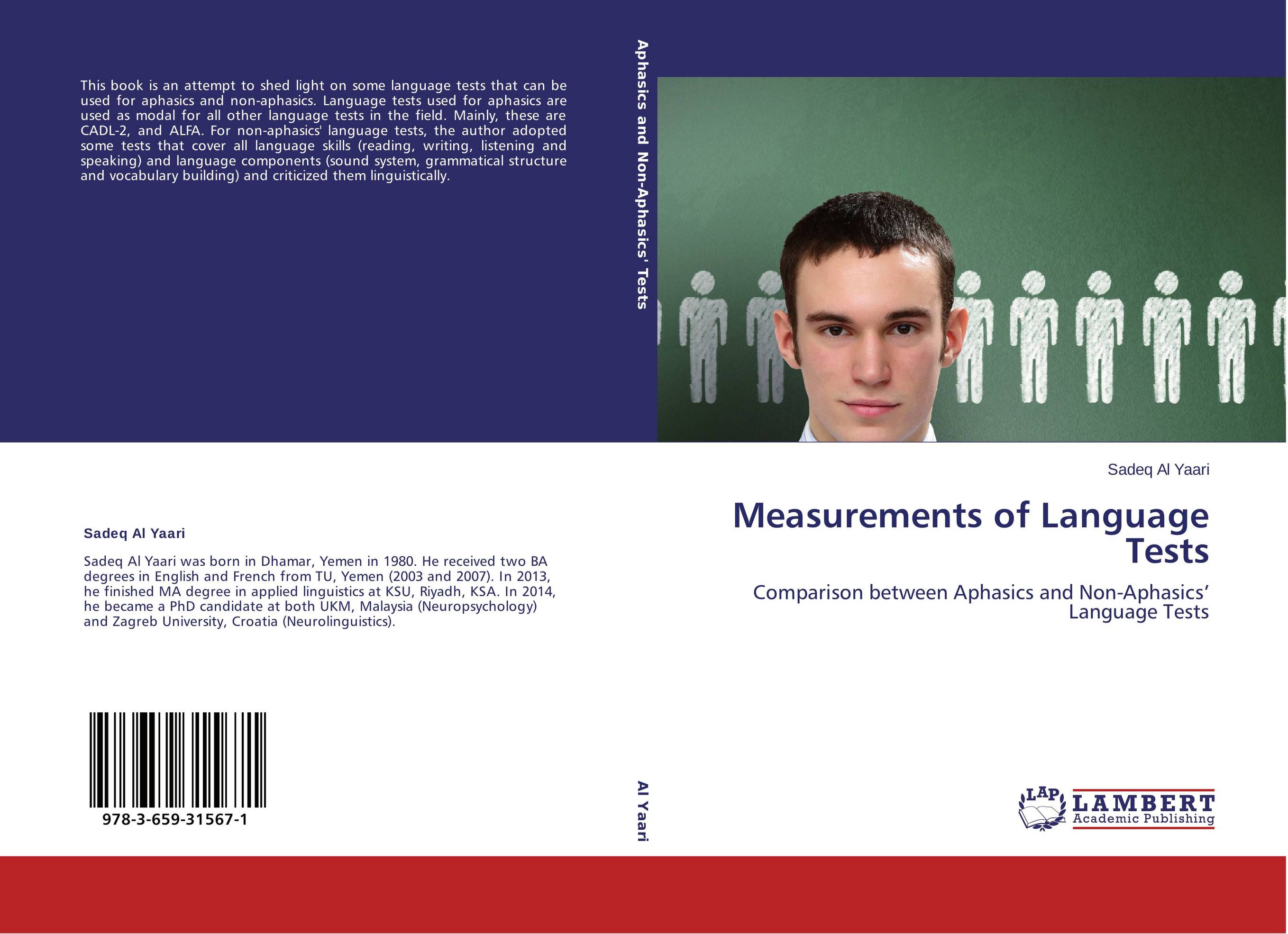 Measurements of Language Tests. Comparison between Aphasics and Non-Aphasics’ Language Tests.