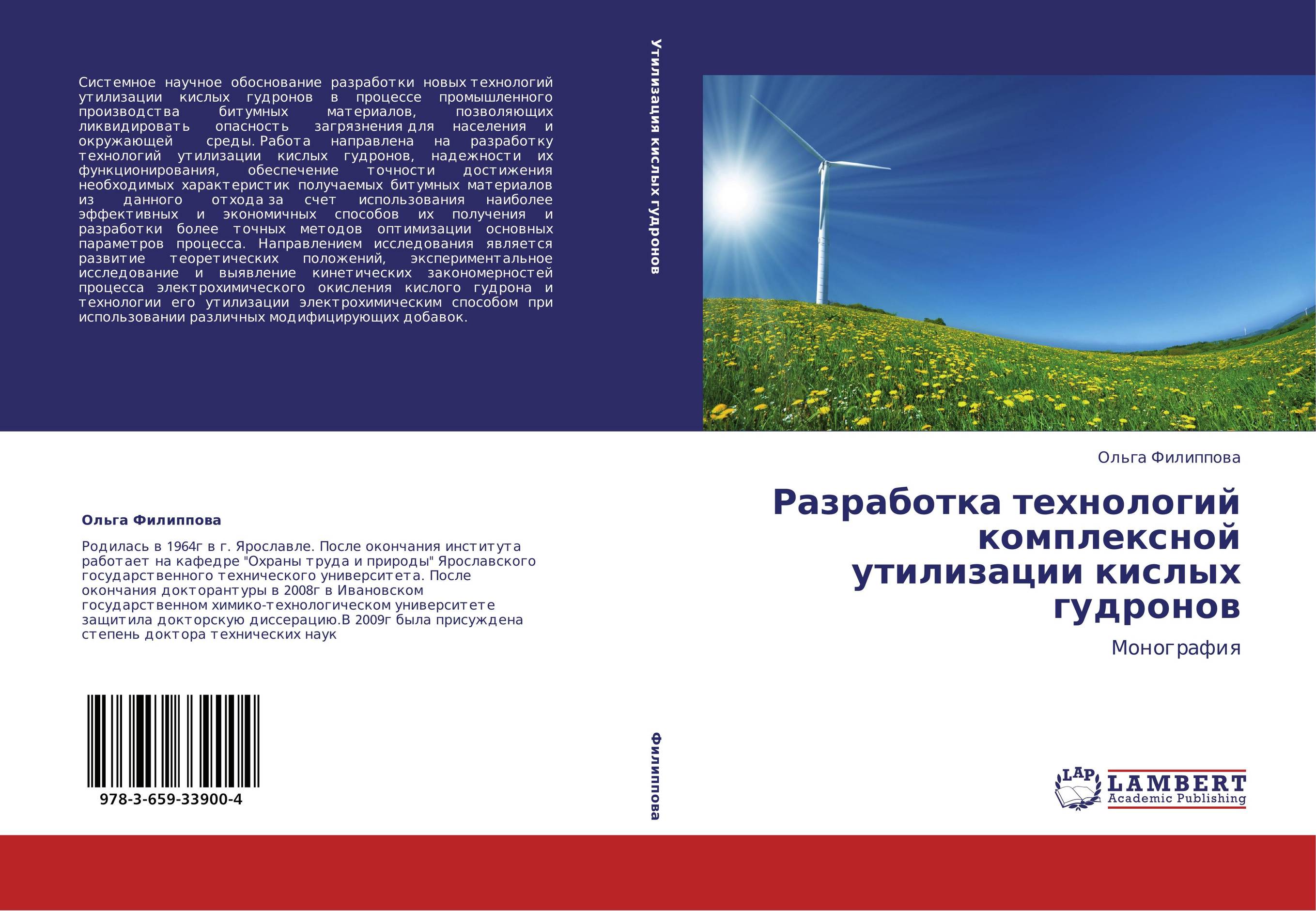 Разработка технологий комплексной утилизации кислых гудронов. Монография.