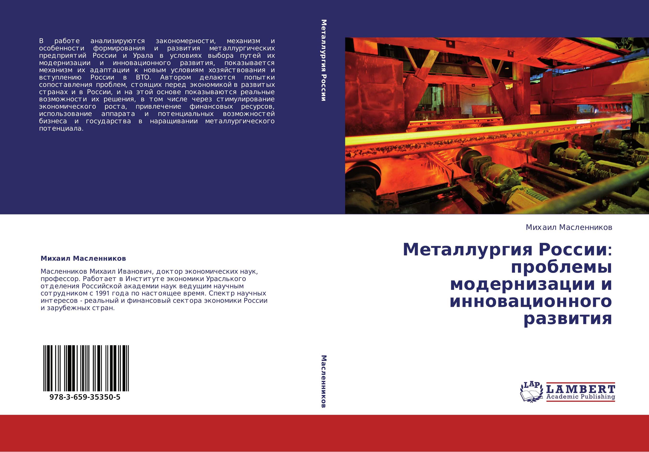 Металлургия России: проблемы модернизации и инновационного развития..