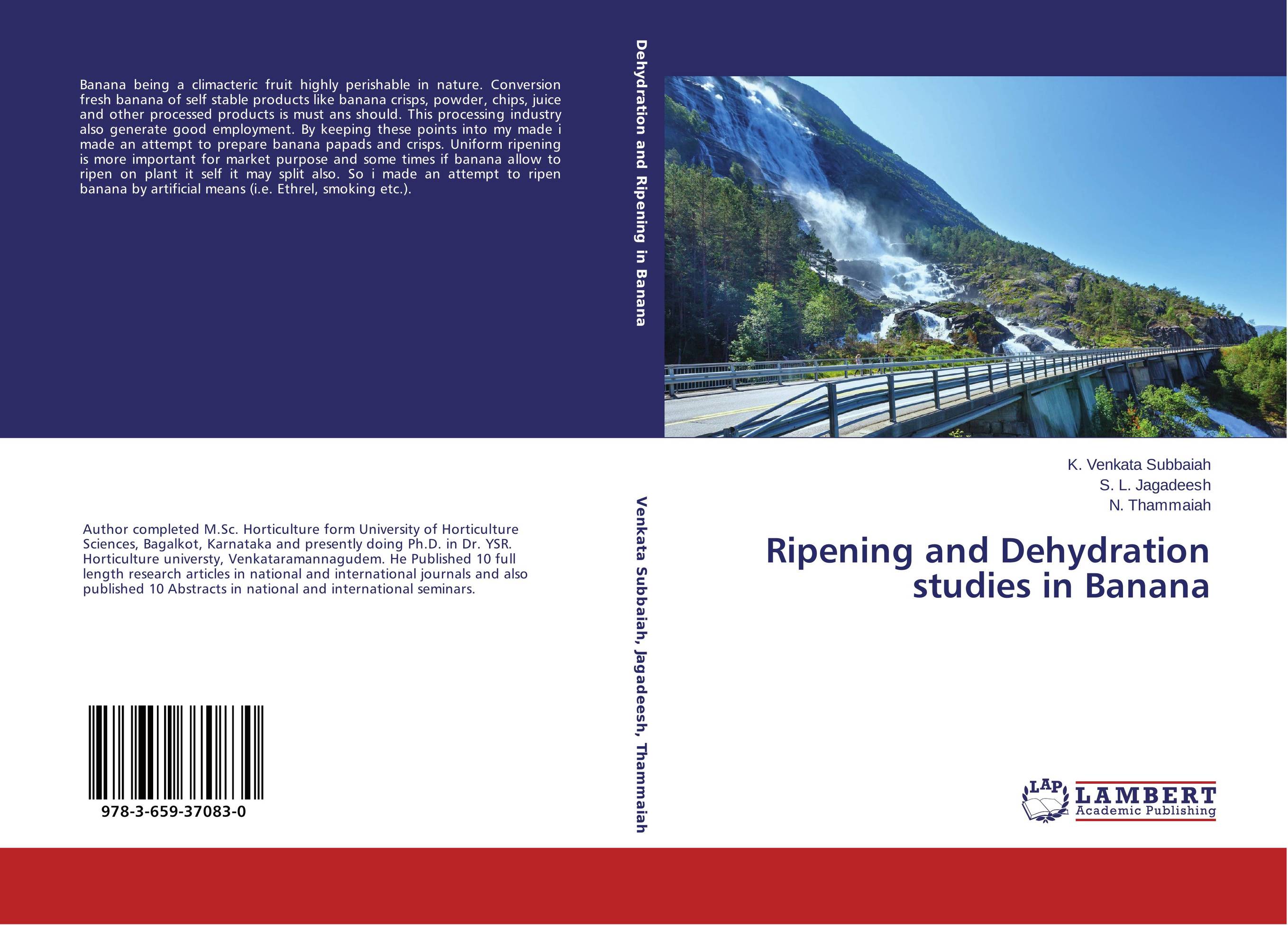 Ripening and Dehydration studies in Banana..