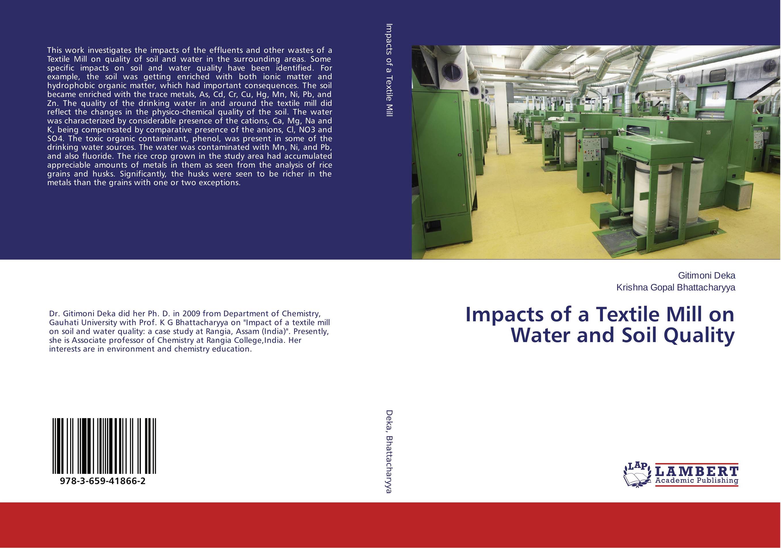 Impacts of a Textile Mill on Water and Soil Quality..