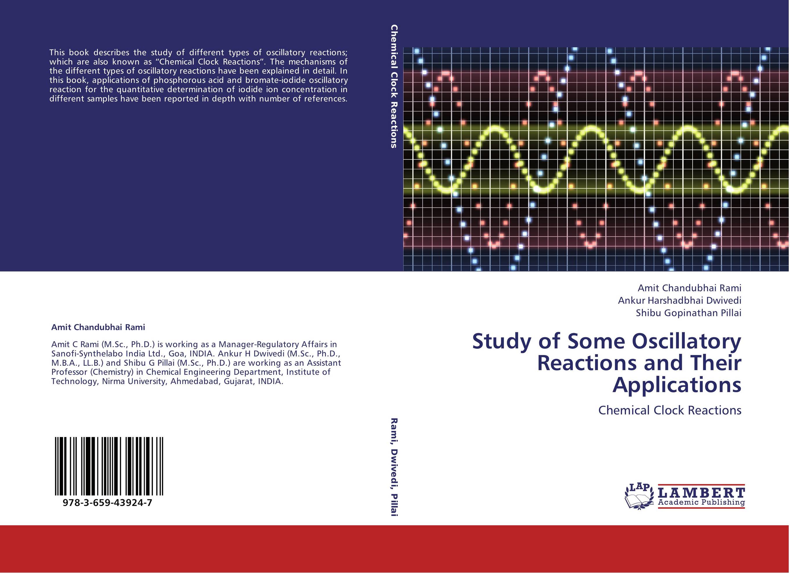 Study of Some Oscillatory Reactions and Their Applications. Chemical Clock Reactions.