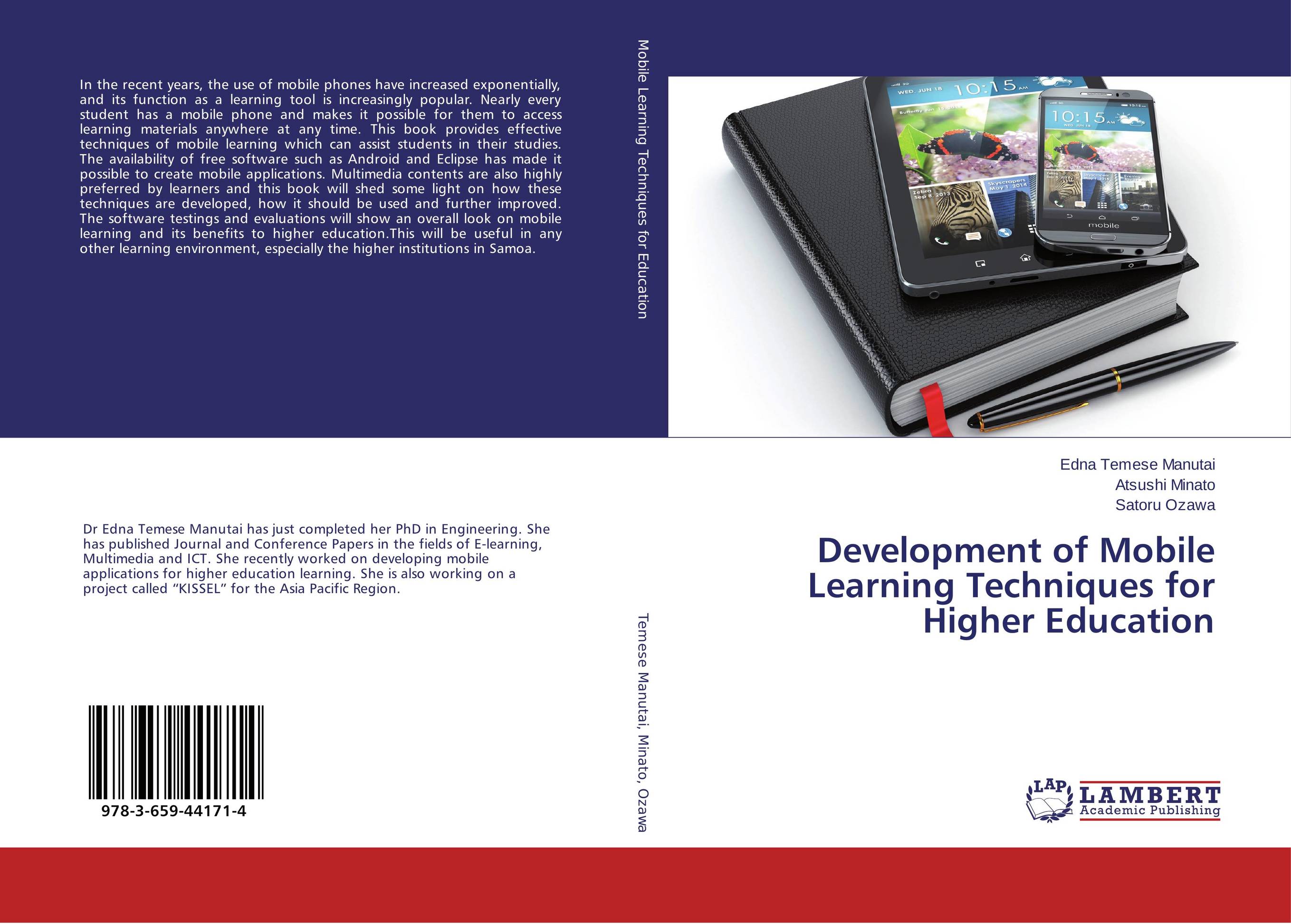 Development of Mobile Learning Techniques for Higher Education..
