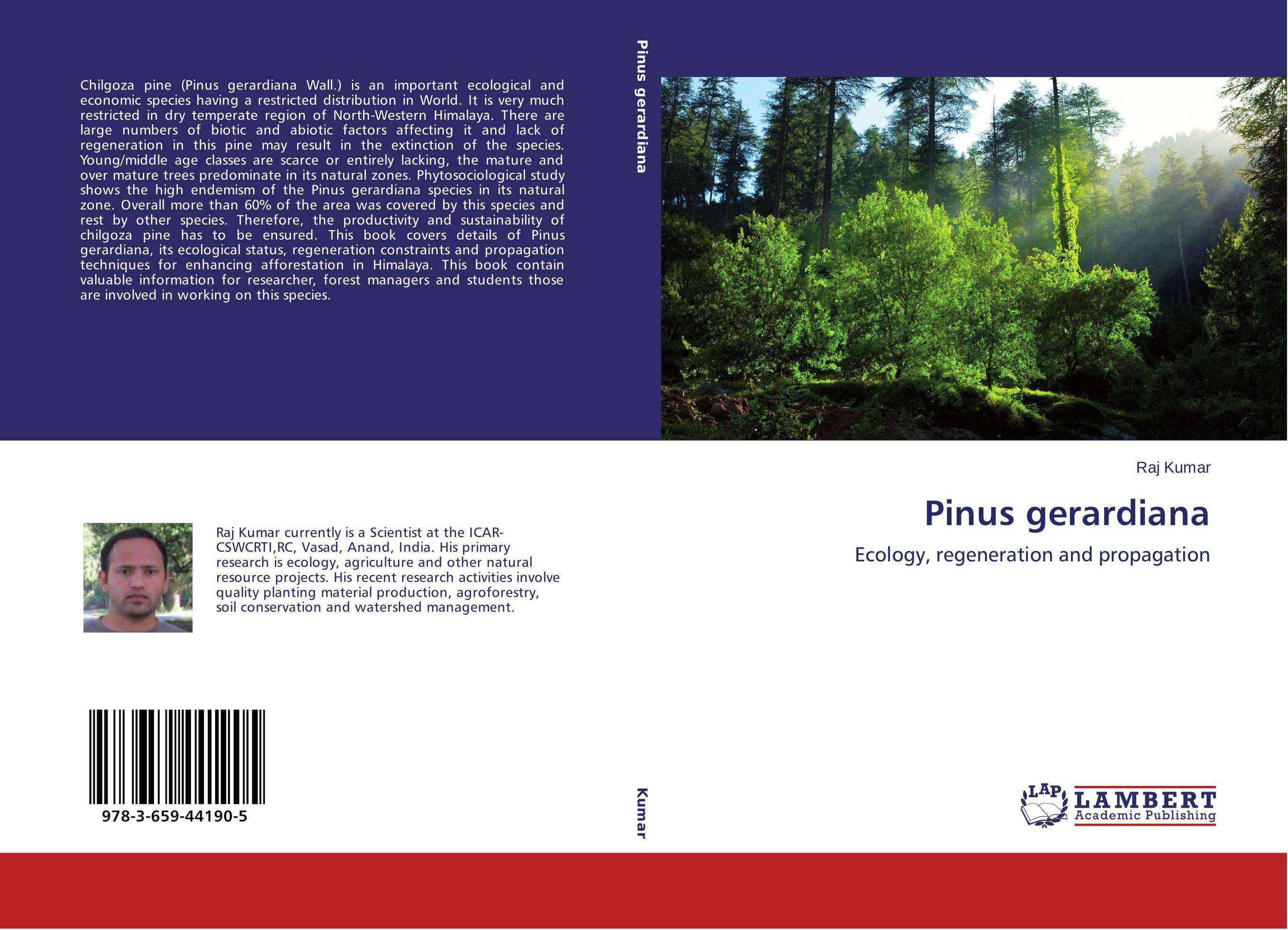 Pinus gerardiana. Ecology, regeneration and propagation.