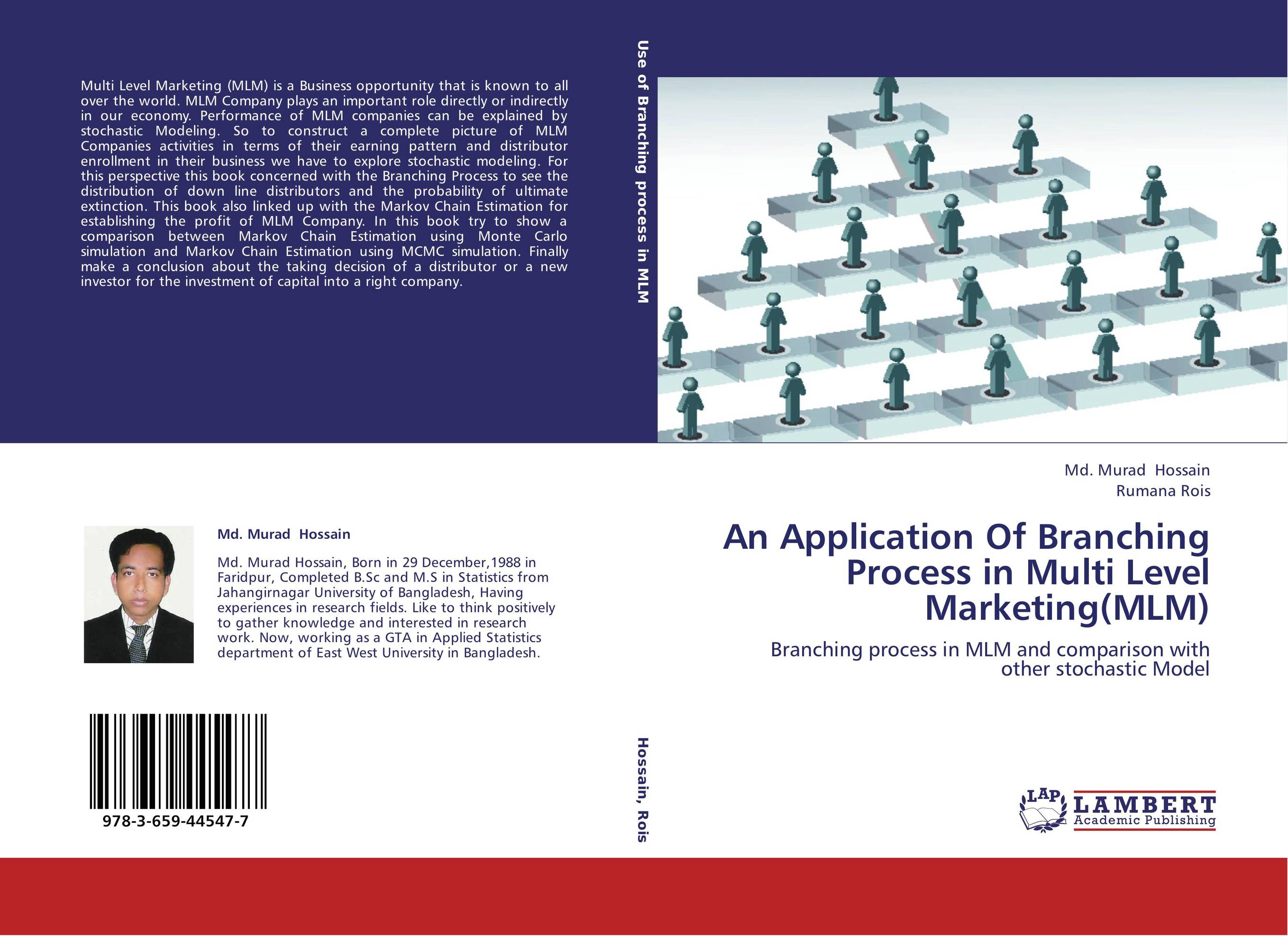 An Application Of Branching Process in Multi Level Marketing(MLM). Branching process in MLM and comparison with other stochastic Model.