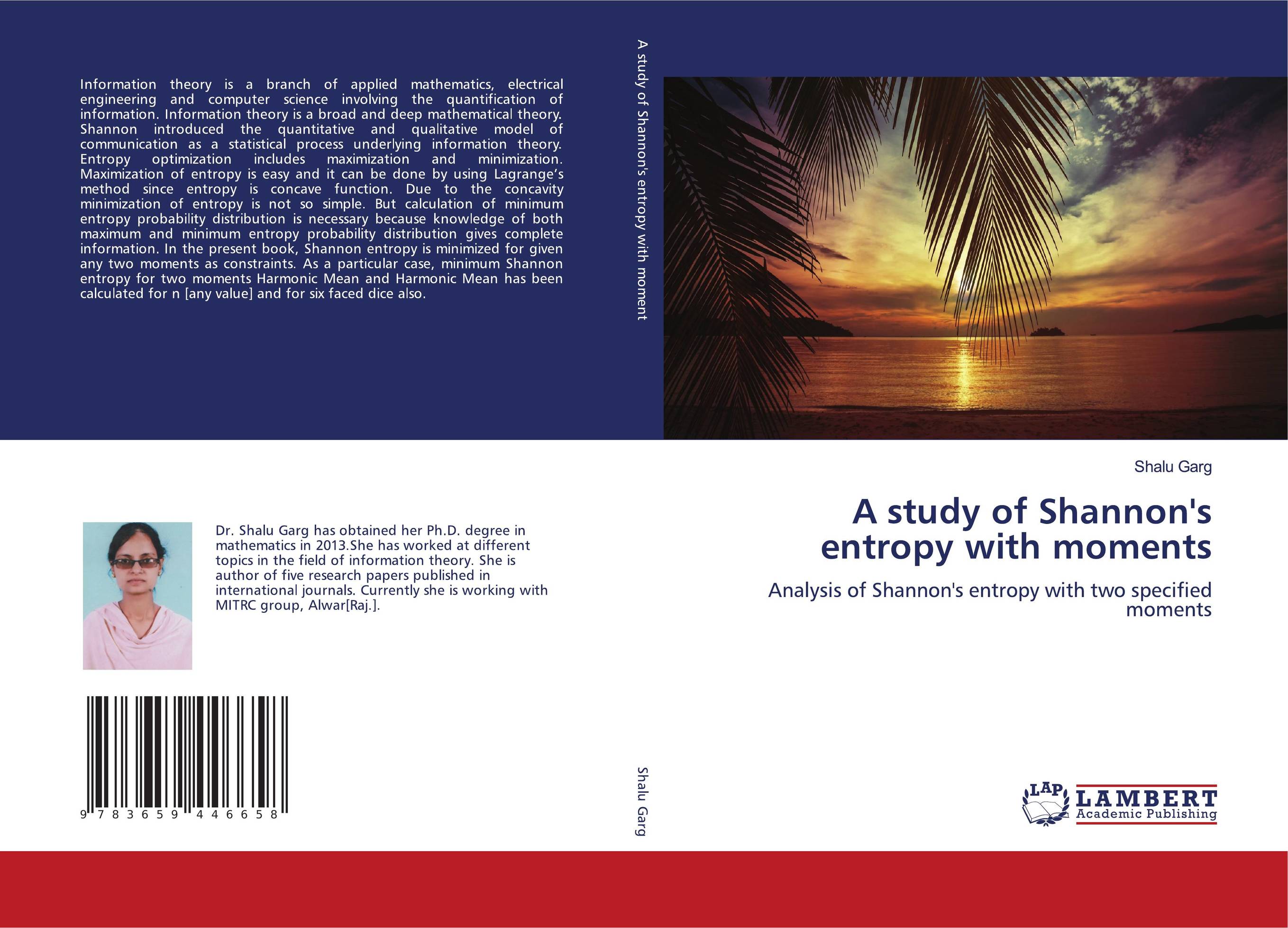 A study of Shannon's entropy with moments. Analysis of Shannon's entropy with two specified moments.