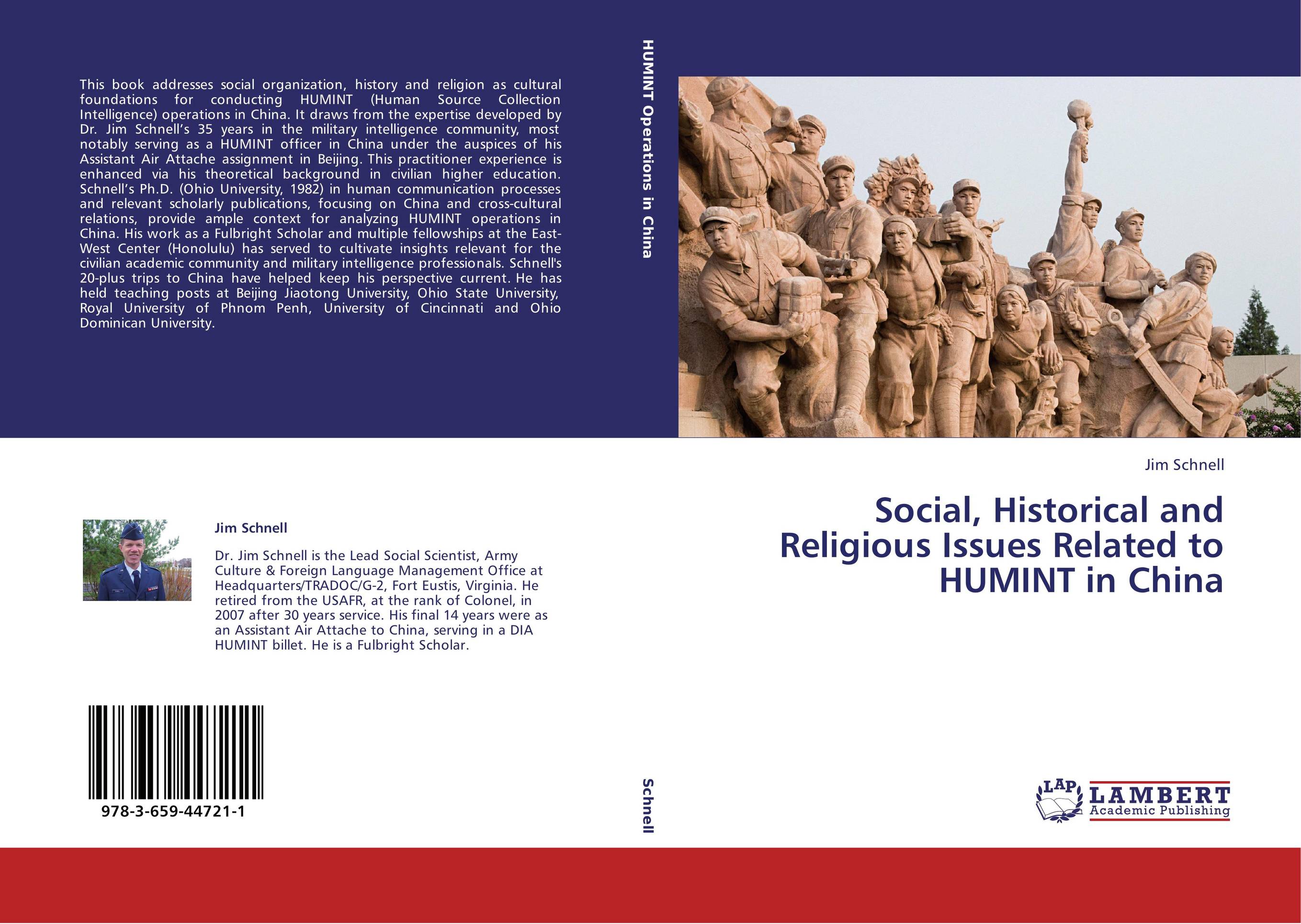 Social, Historical and Religious Issues Related to HUMINT in China..