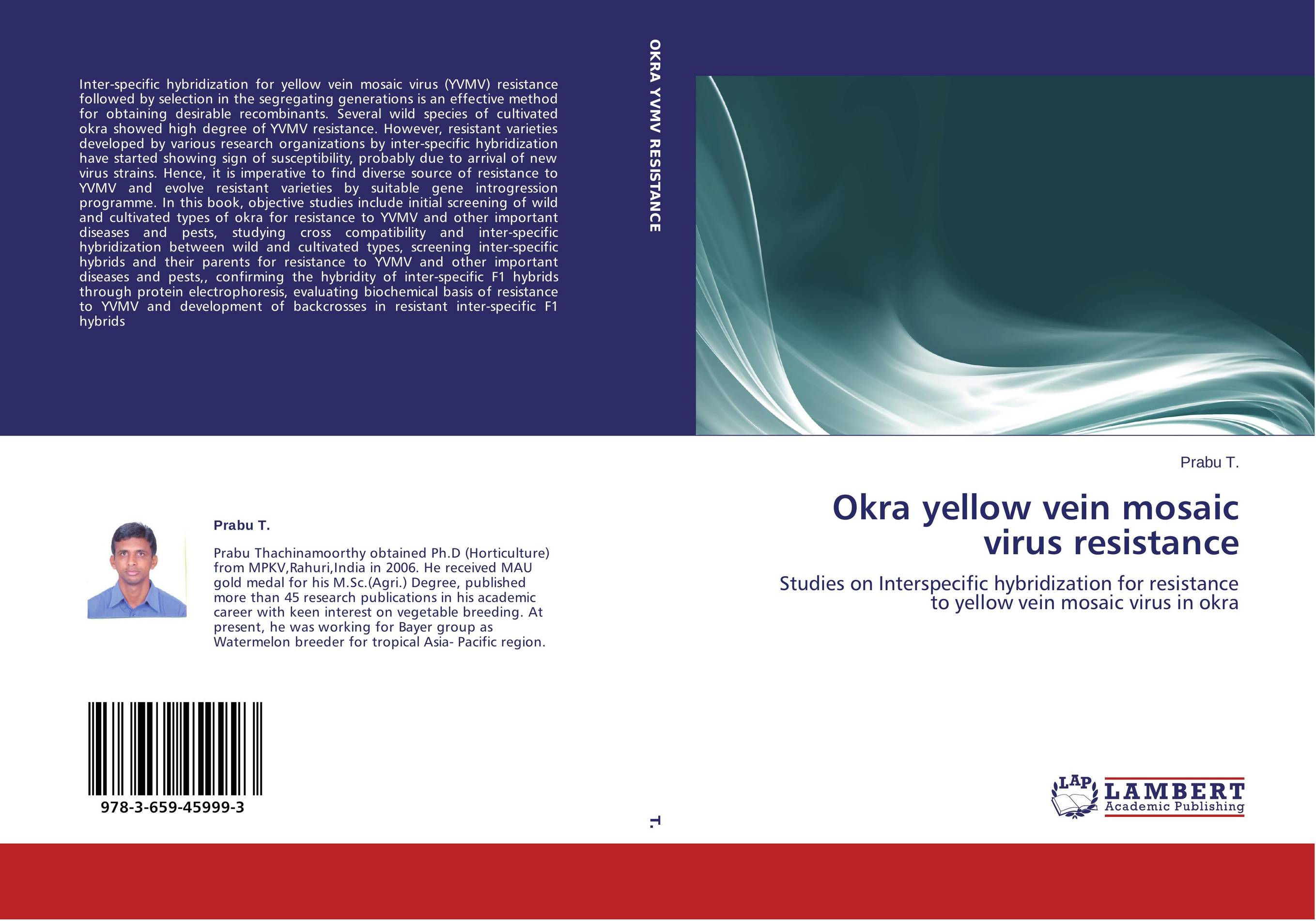Okra yellow vein mosaic virus resistance. Studies on Interspecific hybridization for resistance to yellow vein mosaic virus in okra.