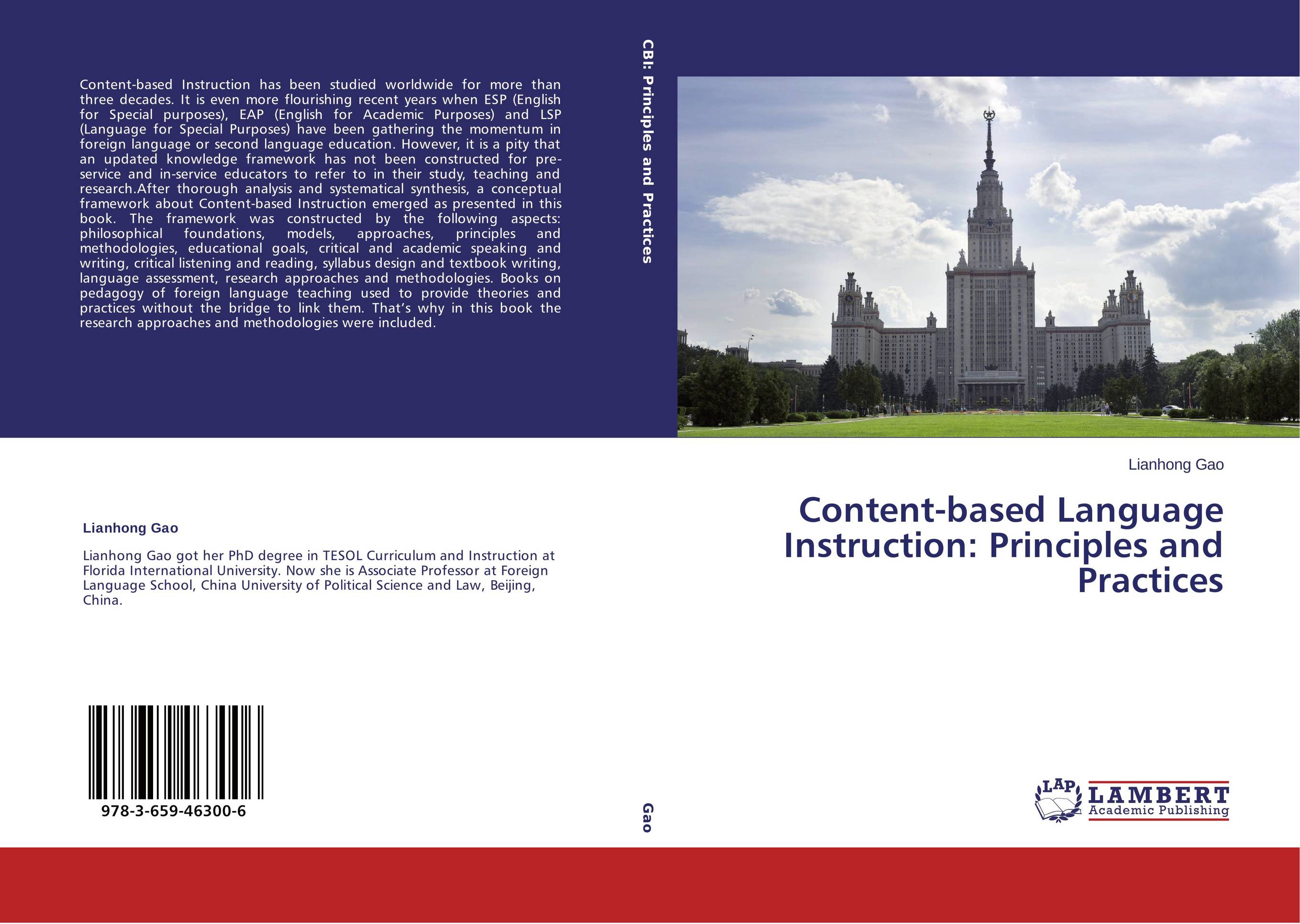 Content-based Language Instruction: Principles and Practices..